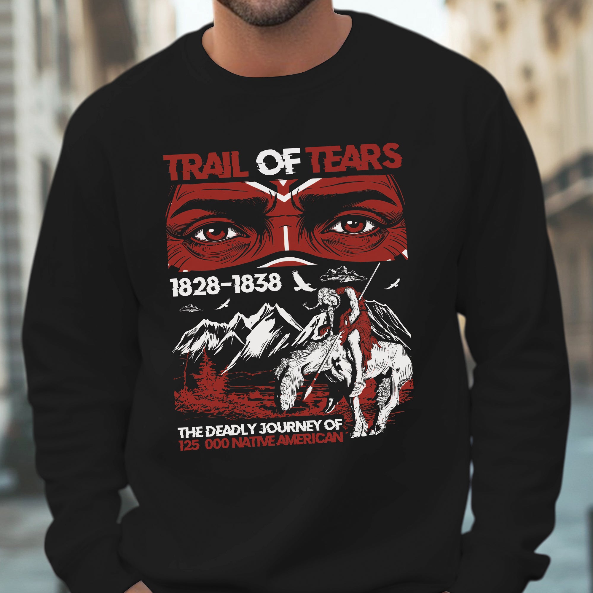 Trail of Tears The Deadly Journey 1928 - 1938 Unisex T-Shirt/T-Shirt V-Neck/Hoodie/Sweatshirt
