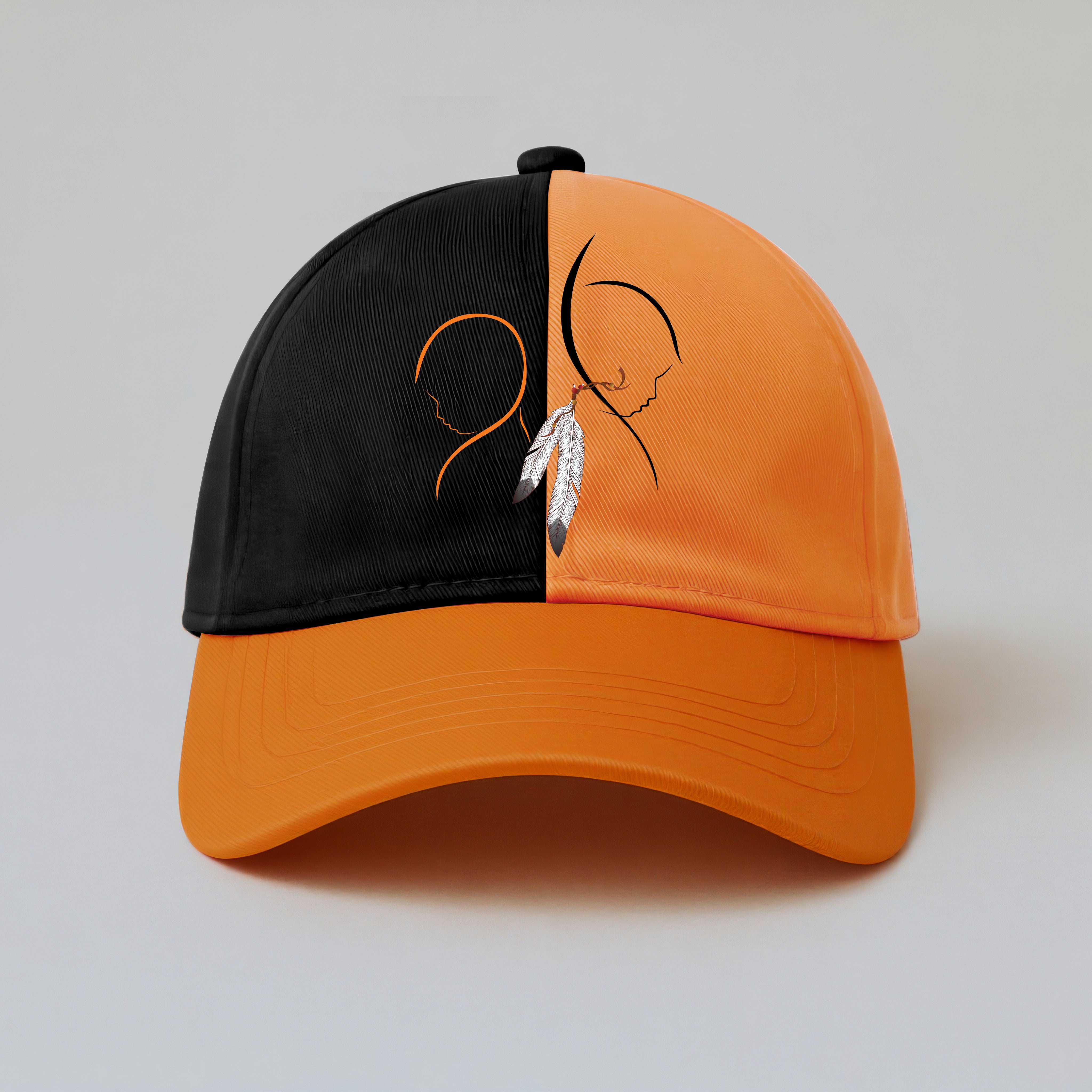 Every Child Matters Two Children For Orange Shirt Day Cap