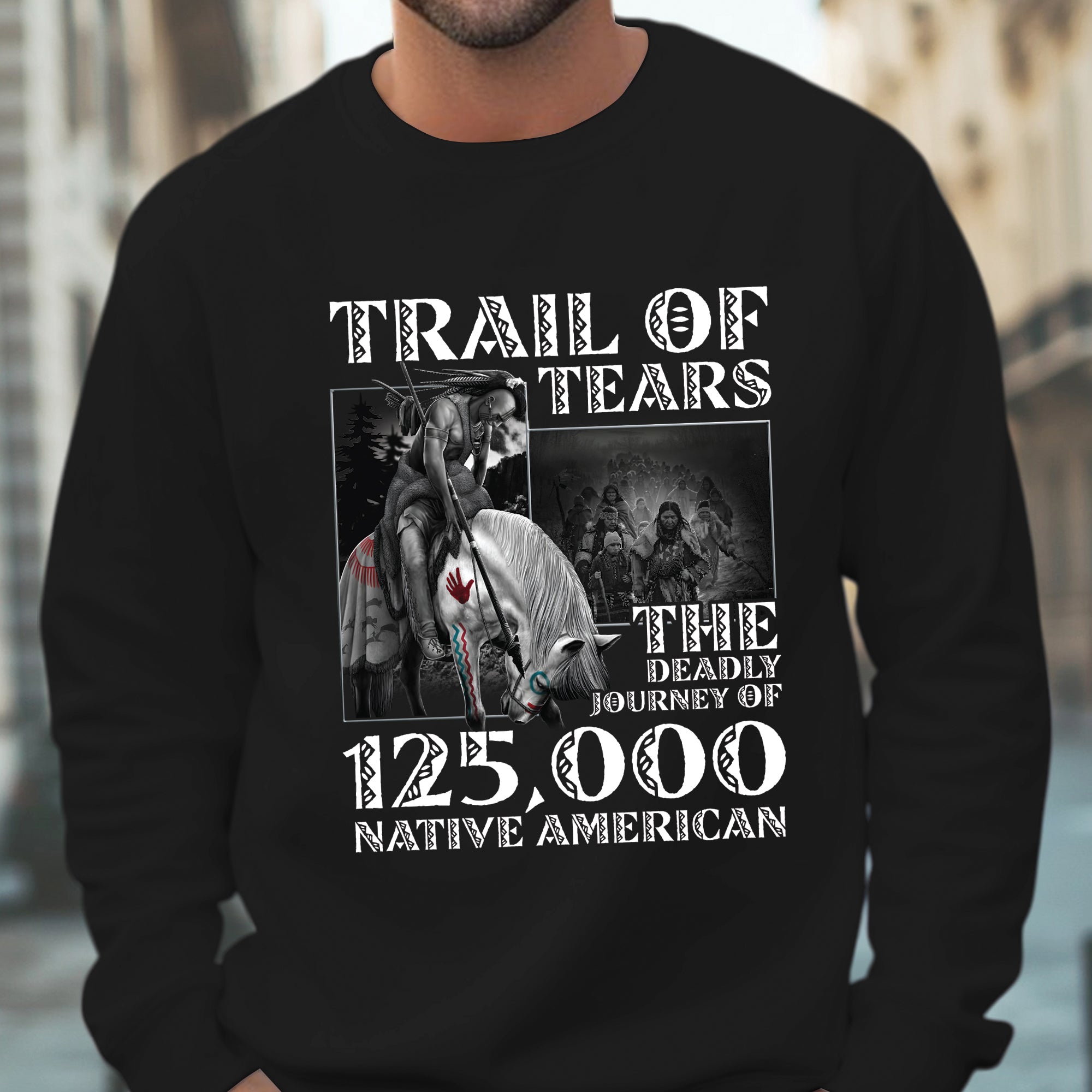 Trail of Tears The Deadly Journey Unisex T-Shirt/T-Shirt V-Neck/Hoodie/Sweatshirt 15