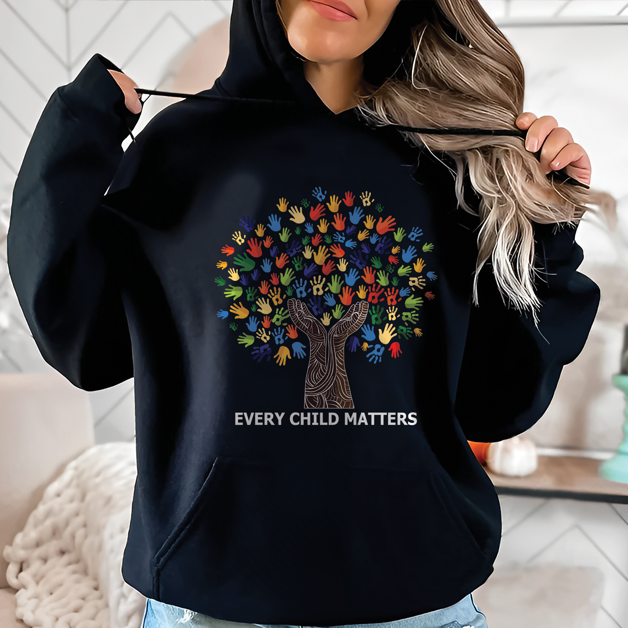 Tree of Life, Handprints of Unity and Strength - For Every Child Matters Unisex T-Shirt/Hoodie/Sweatshirt 170