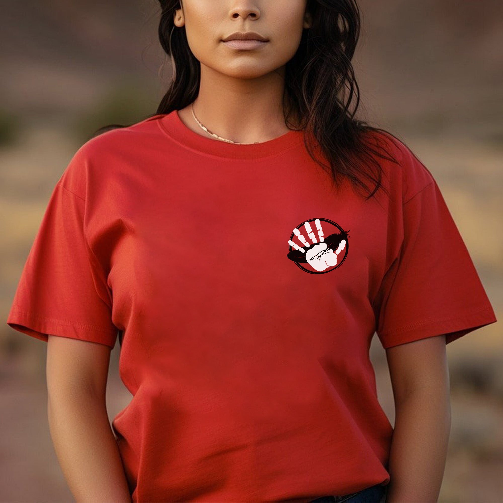 No More Stolen Sisters MMIW Native Women Awareness Unisex T-shirt/T-shirt V-Neck/Hoodie/Sweatshirt-Two Sides