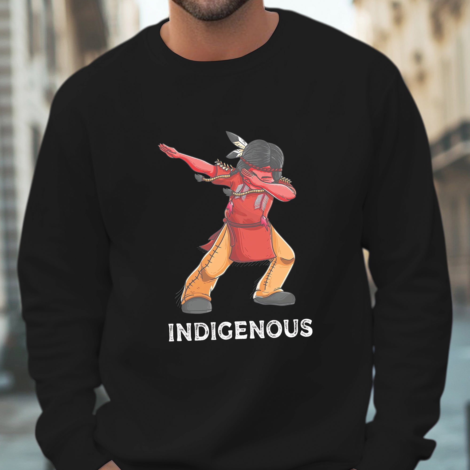 Indigenous Pride Dab Pose Unisex T-Shirt/T-Shirt V-Neck/Hoodie/Sweatshirt