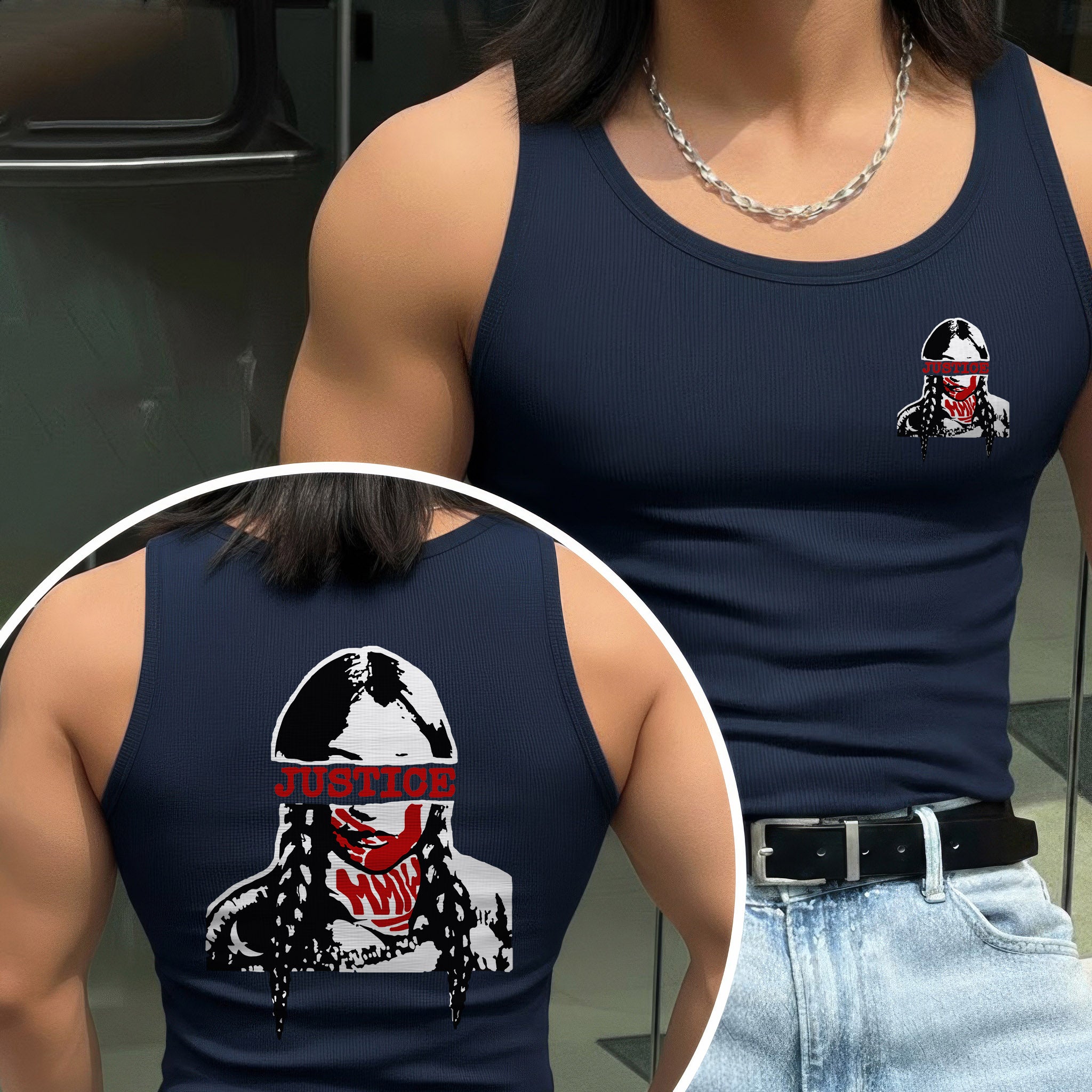 [Two Sides] Justice for MMIW Indigenous Voice Unisex Tank Top/Long Sleeve/Hoodie Zip