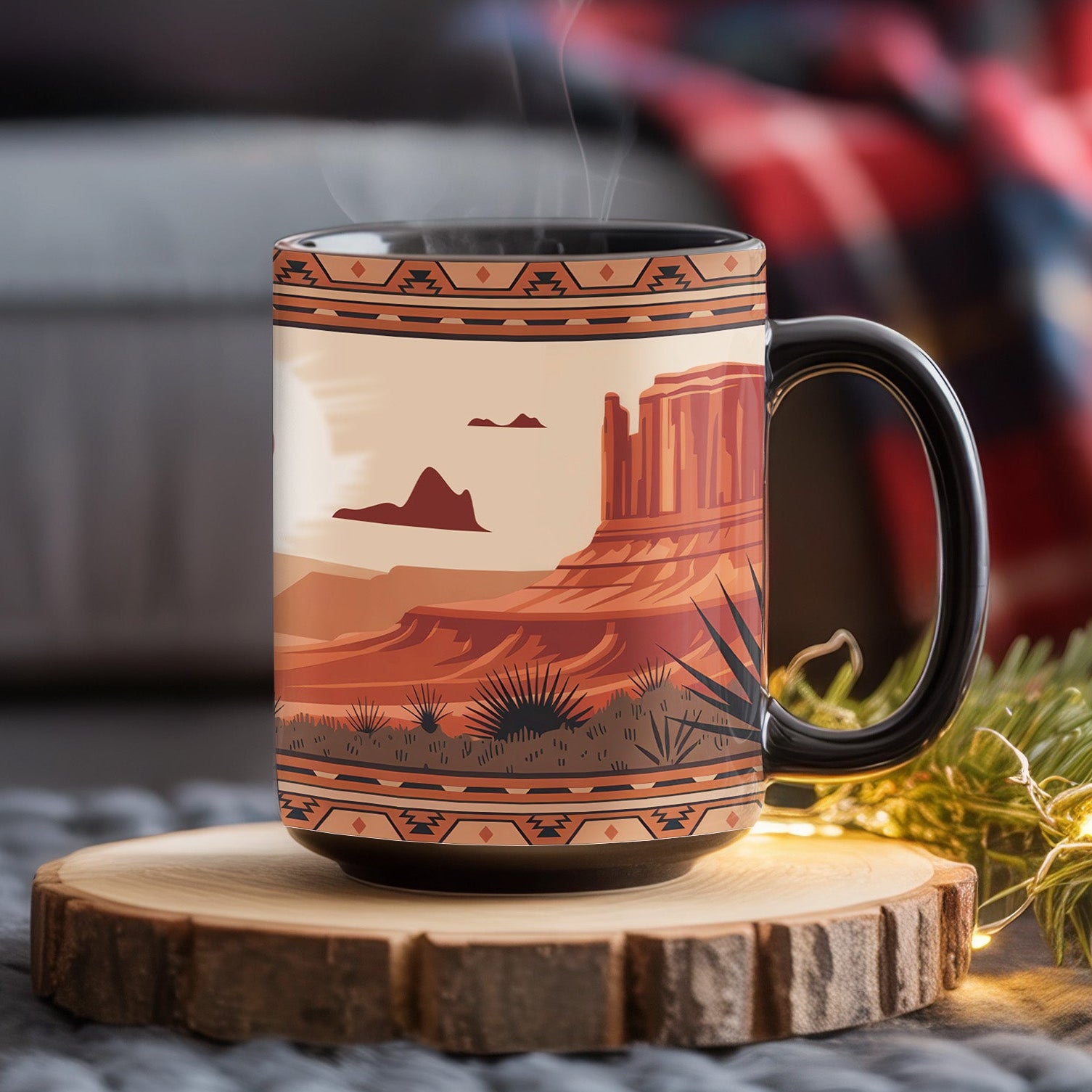 Homelands of the Red Rock Native American Heritage Coffee Mug