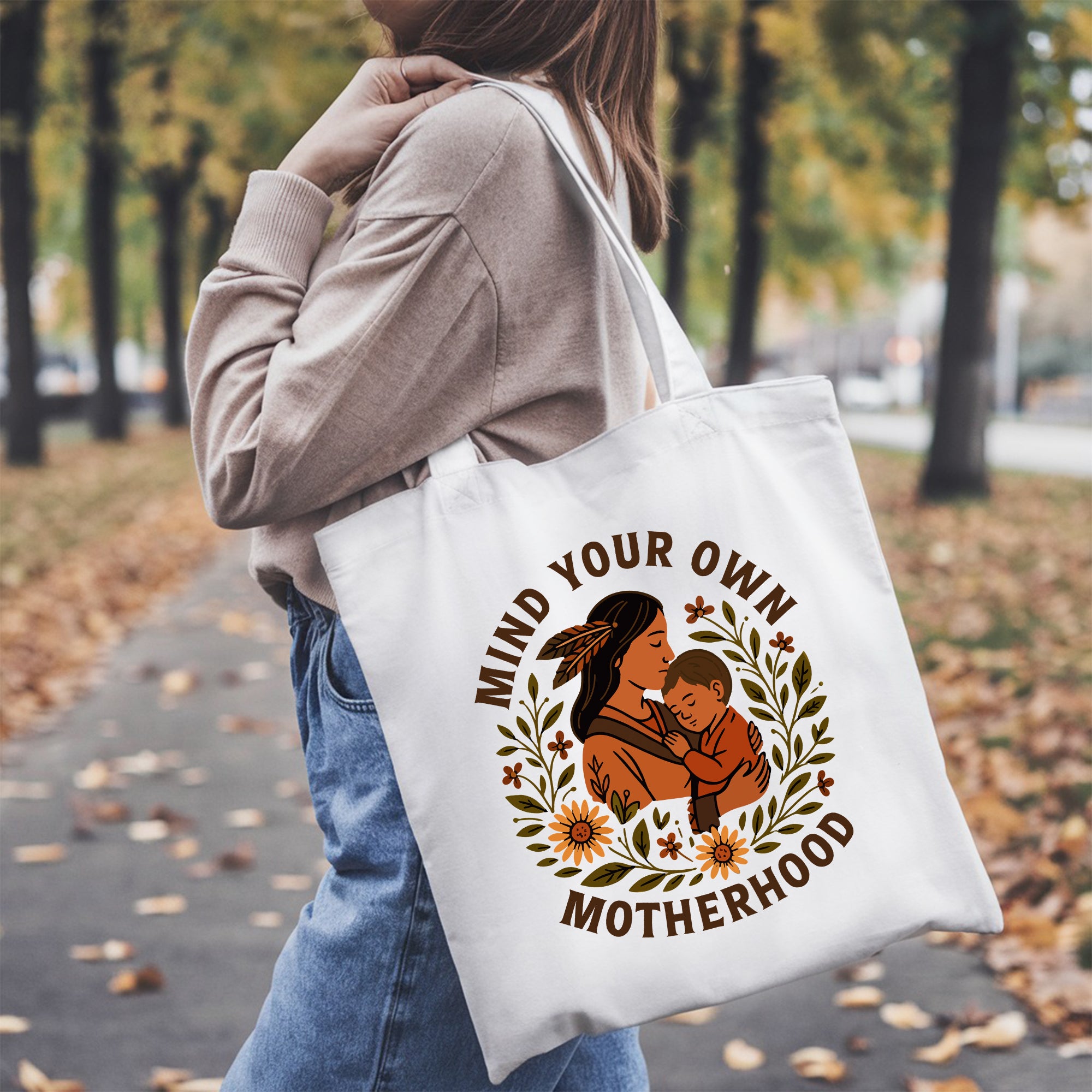Mind Your Own Motherhood - Tote Bag Style 6