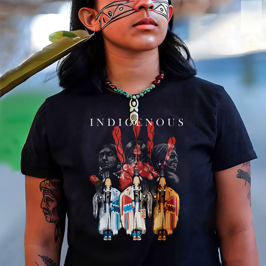 MMIW Native American Indigenous Red Hand Indian Blood Themed Unisex T-shirt/Hoodie/Sweatshirt