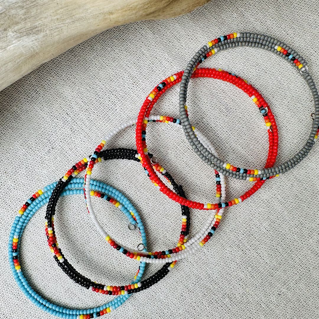 Elite Black Dusk Bejeweled Women Bracelet Native American Style