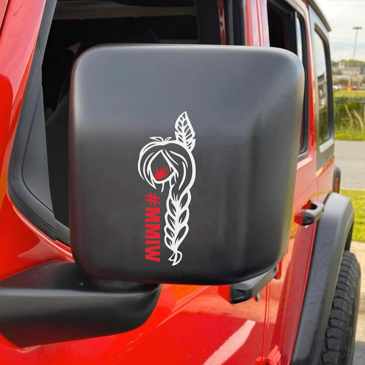 MMIW - Indigenous Woman Stolen Sisters Sticker Decal MMIW Awareness (High-quality UV DTF 3D)