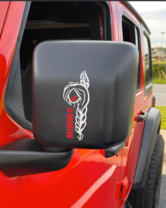 MMIW - Indigenous Woman Stolen Sisters Sticker Decal MMIW Awareness