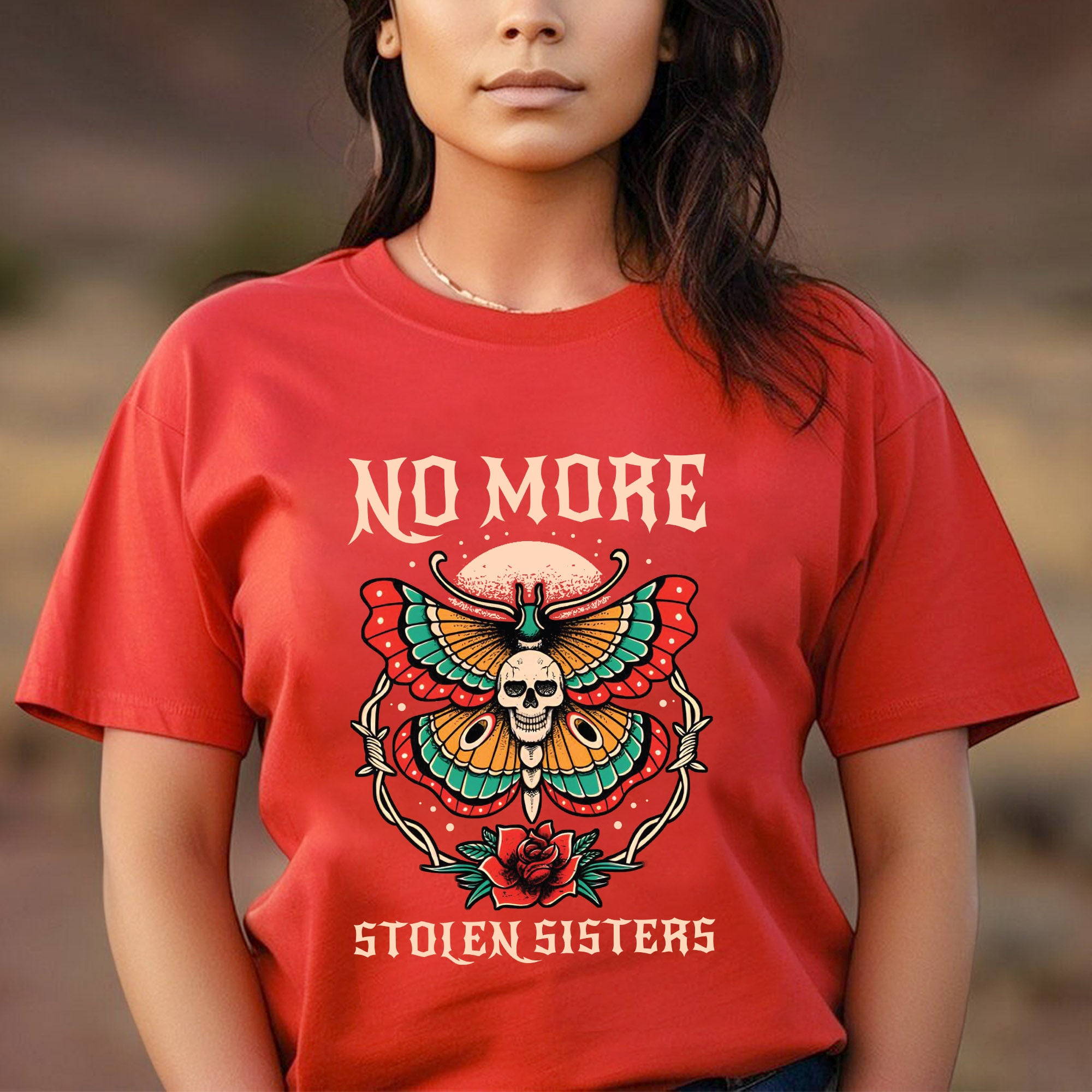 No More Stolen Sisters - Unisex T-Shirt/T-Shirt V-Neck/Hoodie/Sweatshirt