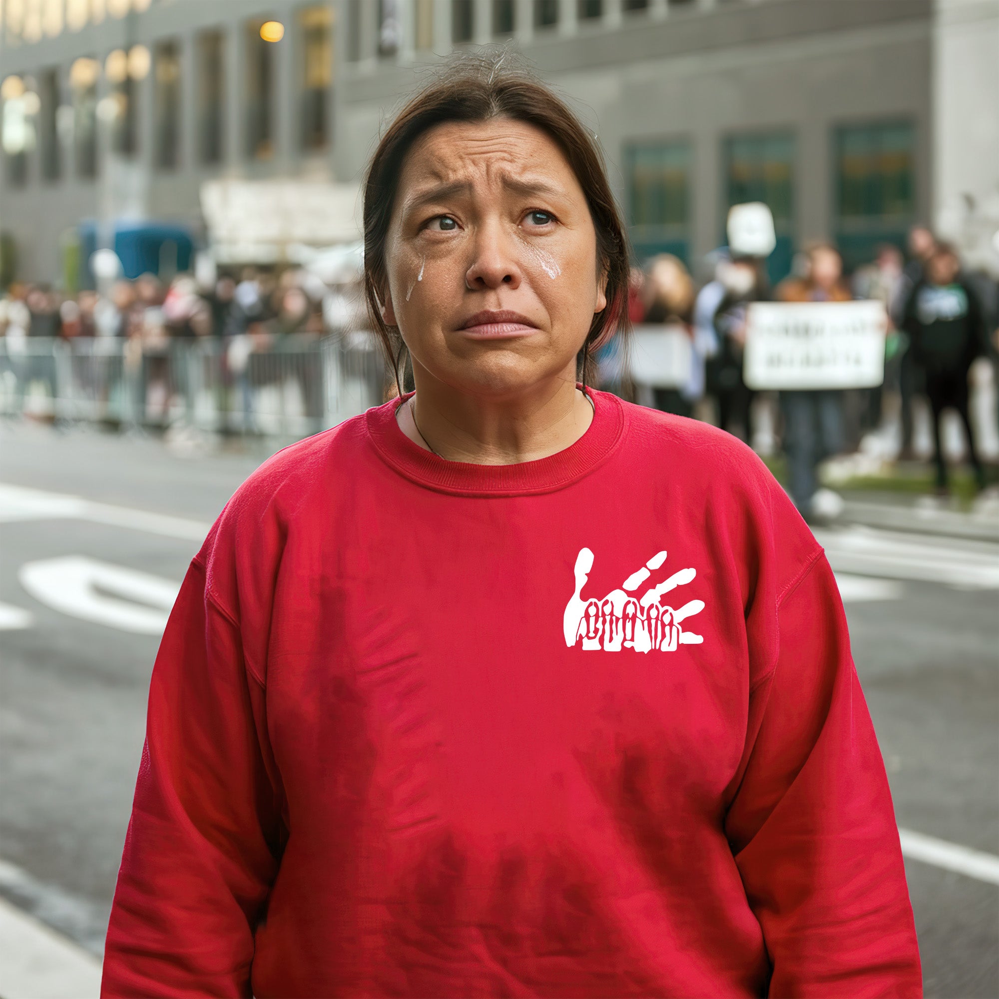 No More Stolen Sisters - MMIW Unisex T-Shirt/T-Shirt V-Neck/Hoodie/Sweatshirt Two Sides