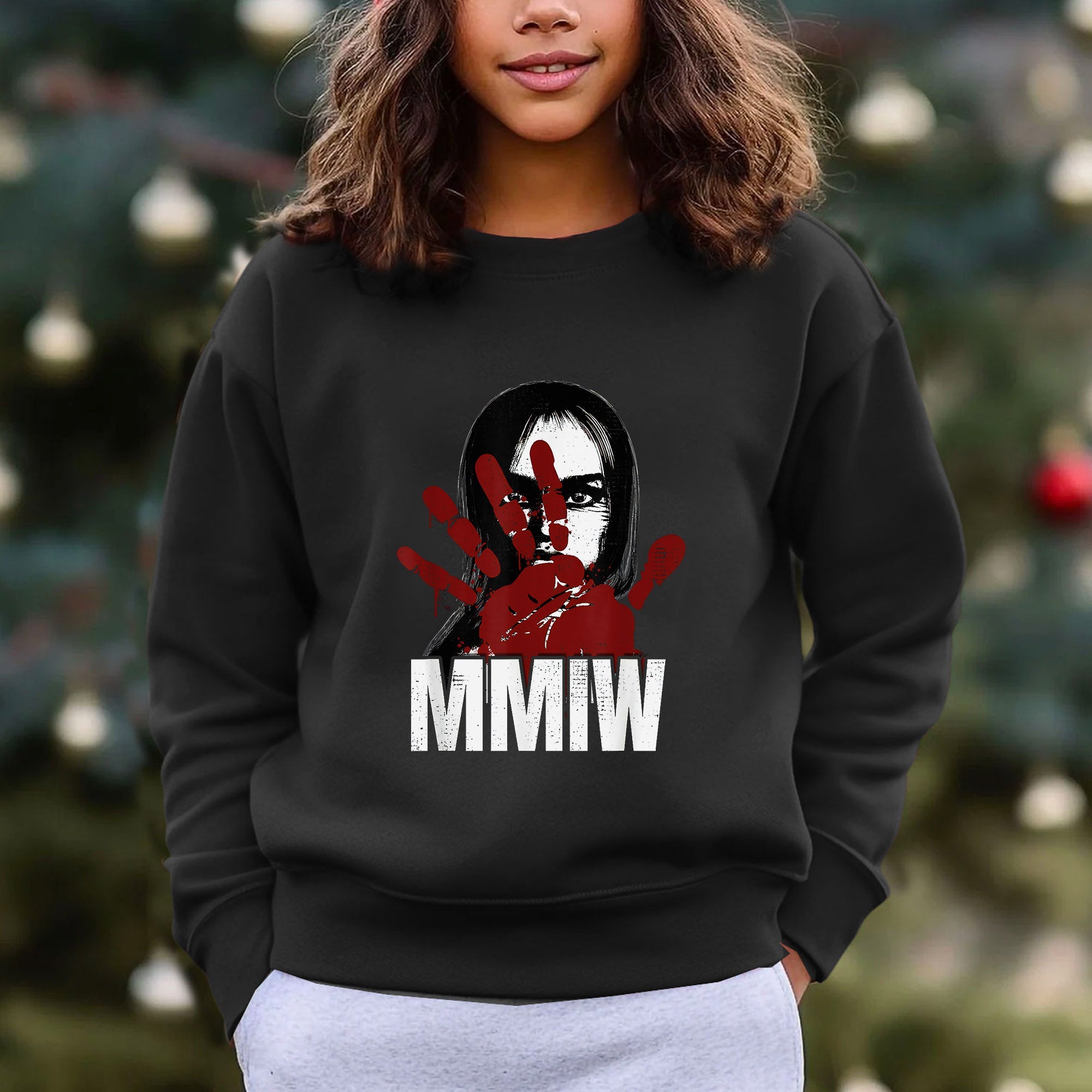 MMIW Awareness Stolen Sisters Red Hand Ind Unisex T-shirt/Hoodie/Sweatshirt