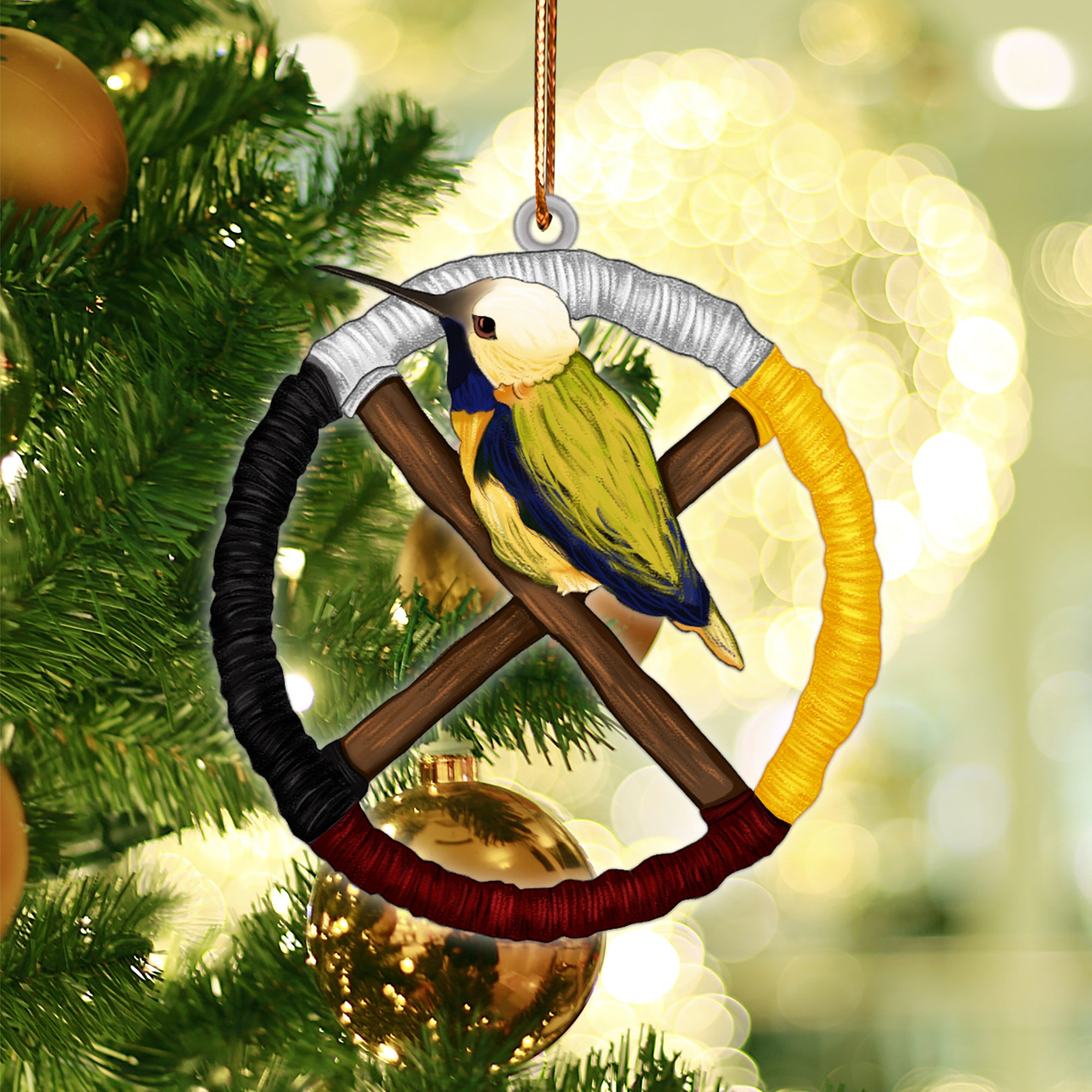 Humming Bird Native American - Unique Christmas Gift Decor Flat Acrylic