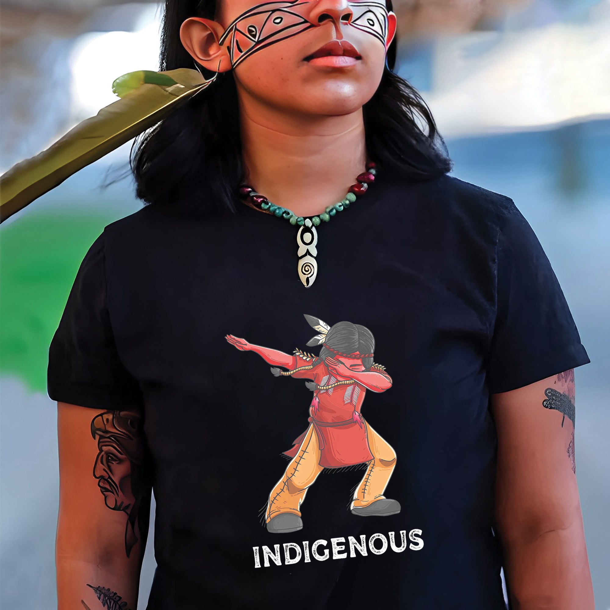 Indigenous Pride Dab Pose Unisex T-Shirt/T-Shirt V-Neck/Hoodie/Sweatshirt