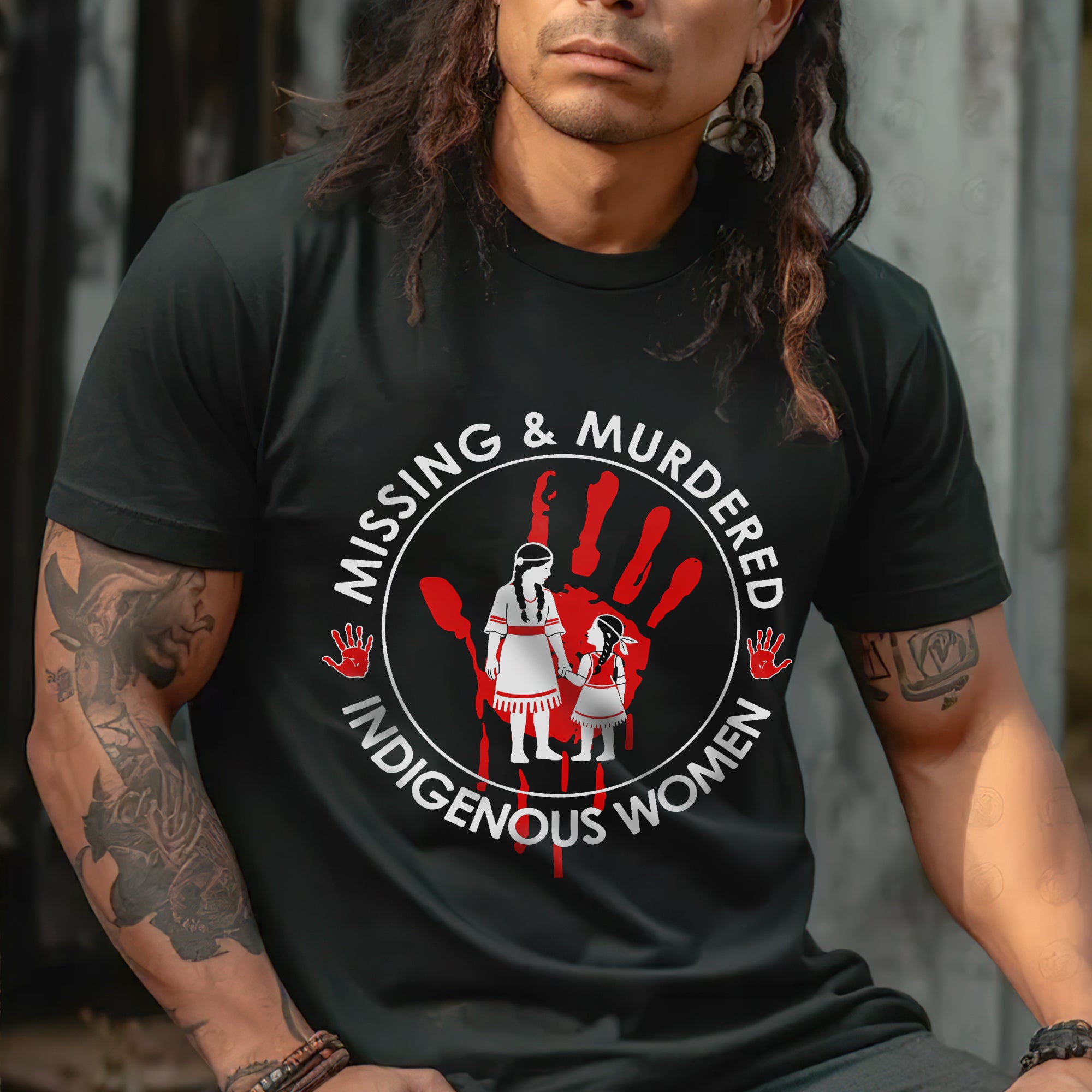 Missing and Murdered Indigenous Women Unisex T-shirt/T-shirt V-Neck/Hoodie/Sweatshirt - N335
