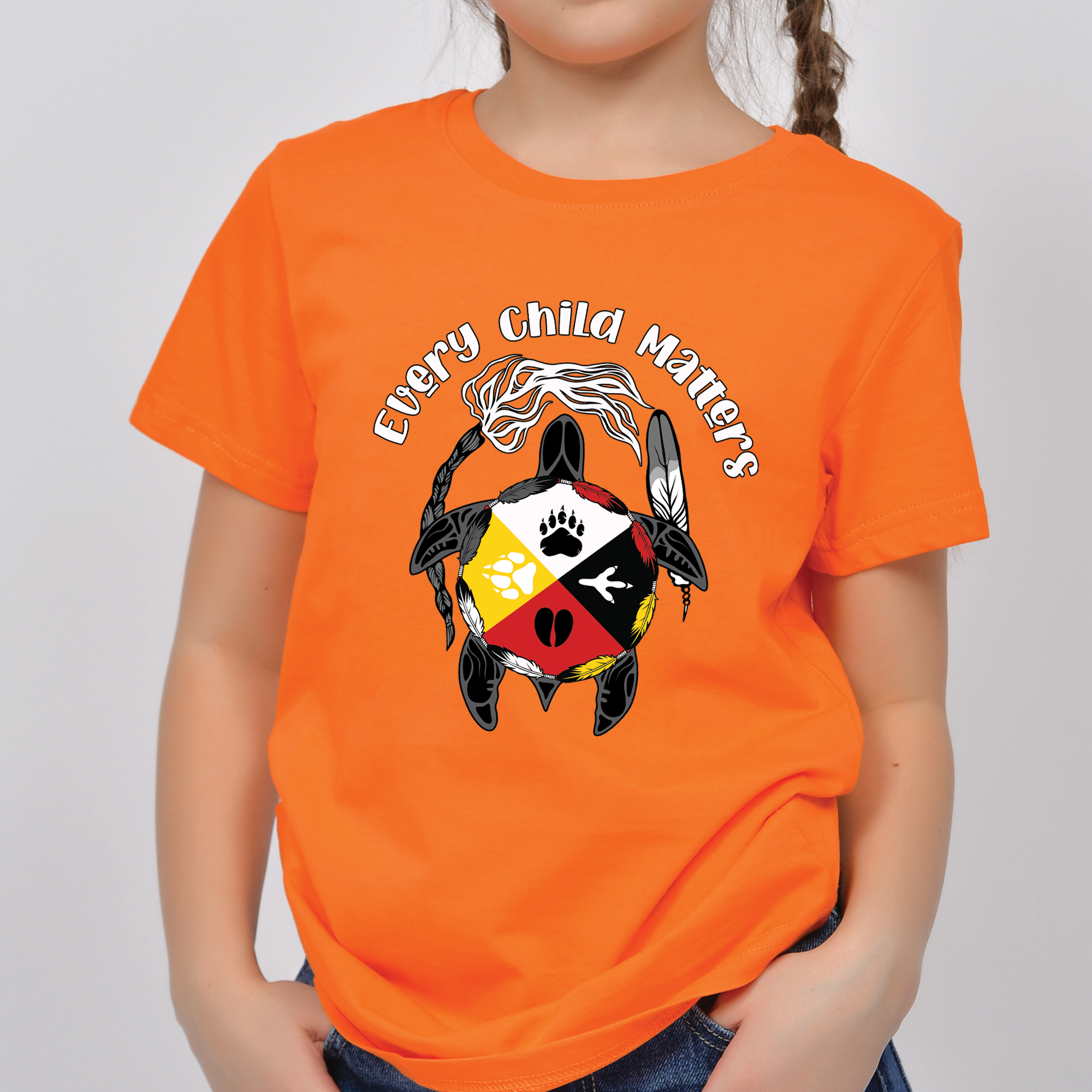 Sacred Circle of Healing – For Orange Shirt Day Unisex T-Shirt/Hoodie/Sweatshirt 143