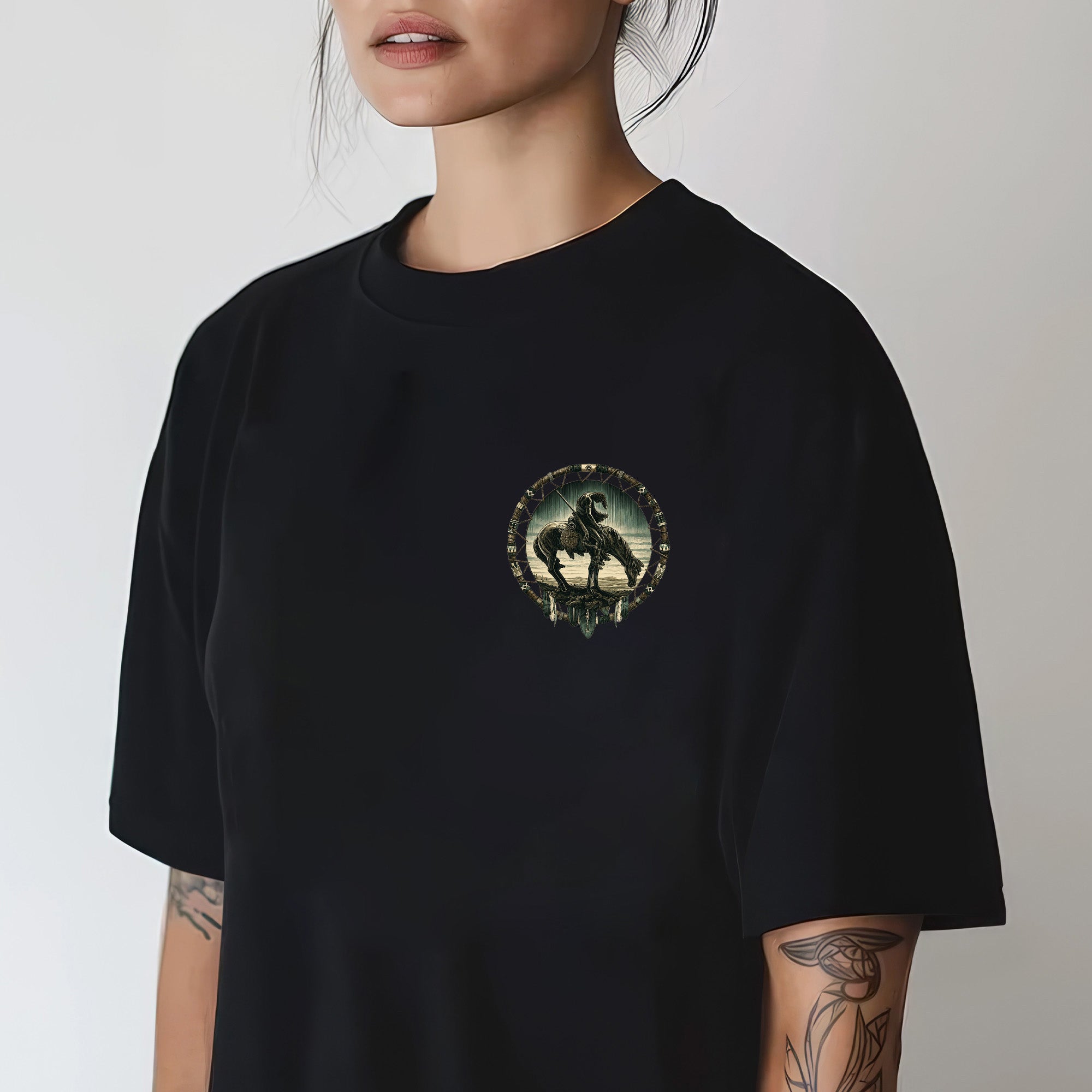 [Two Sides] Trail of Tears - A Journey of Death 125,000 Native American Heritage Unisex T-shirt/T-shirt V-Neck/Hoodie/Sweatshirt