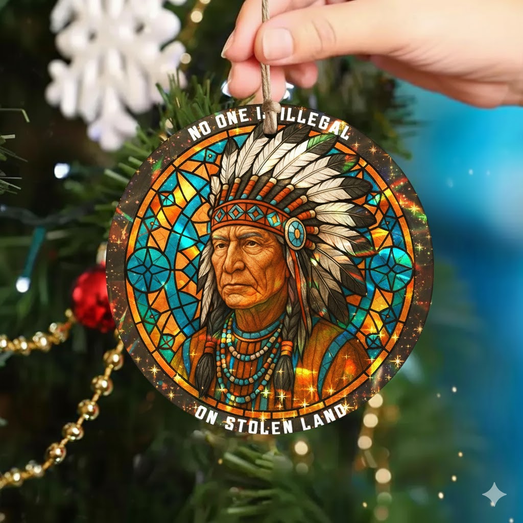 Chief's Legacy Unique Christmas Gift Decor Flat Hologram Acrylic