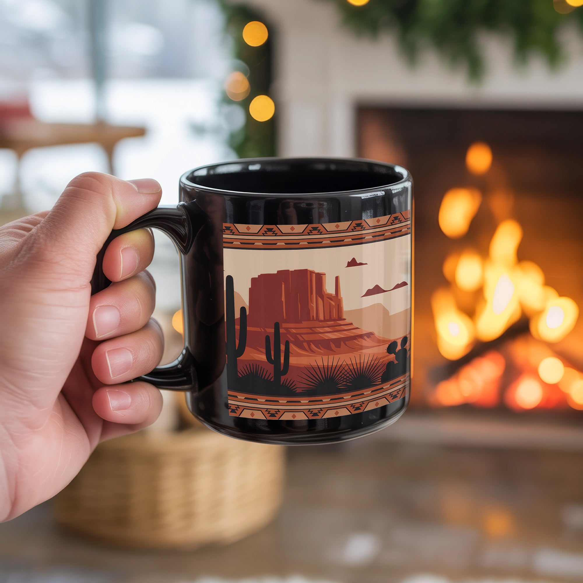 Homelands of the Red Rock Native American Heritage Coffee Mug