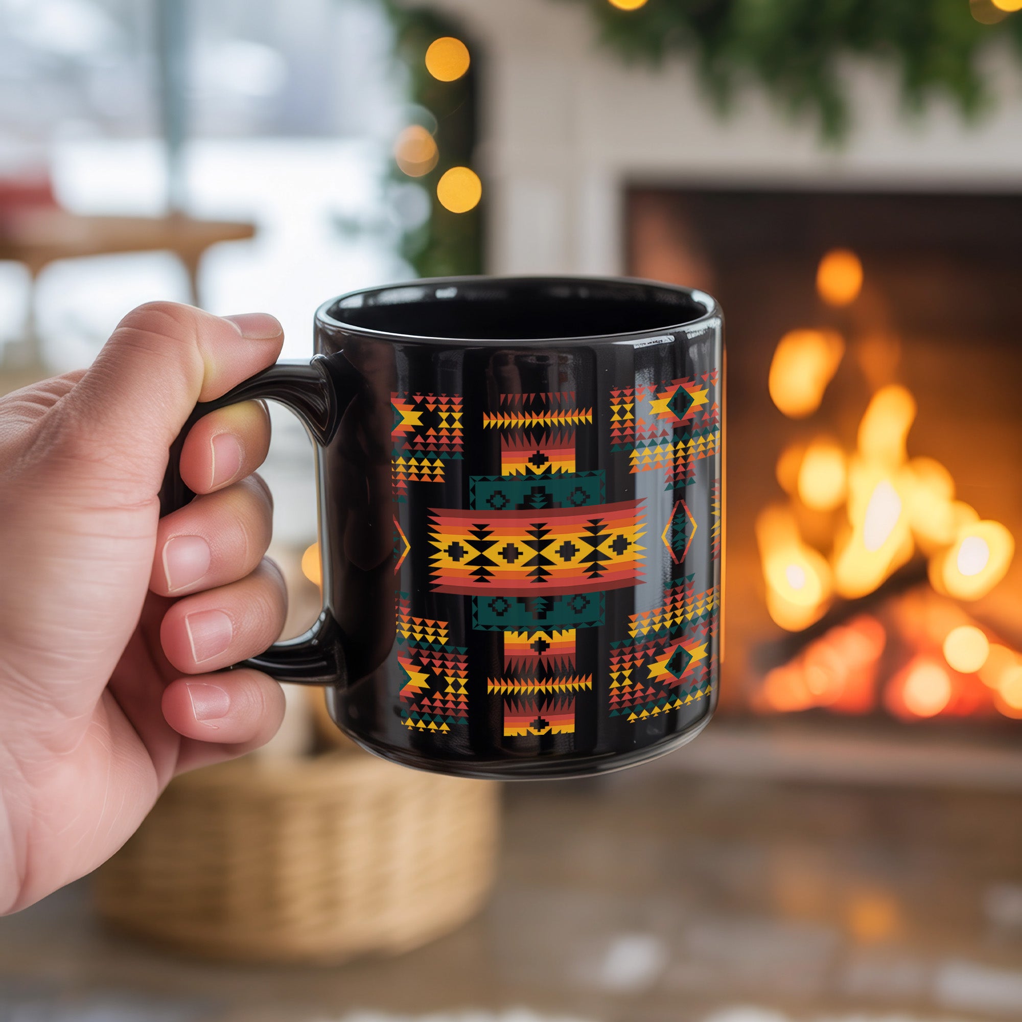 Aztec Tribal Native American Heritage Mug