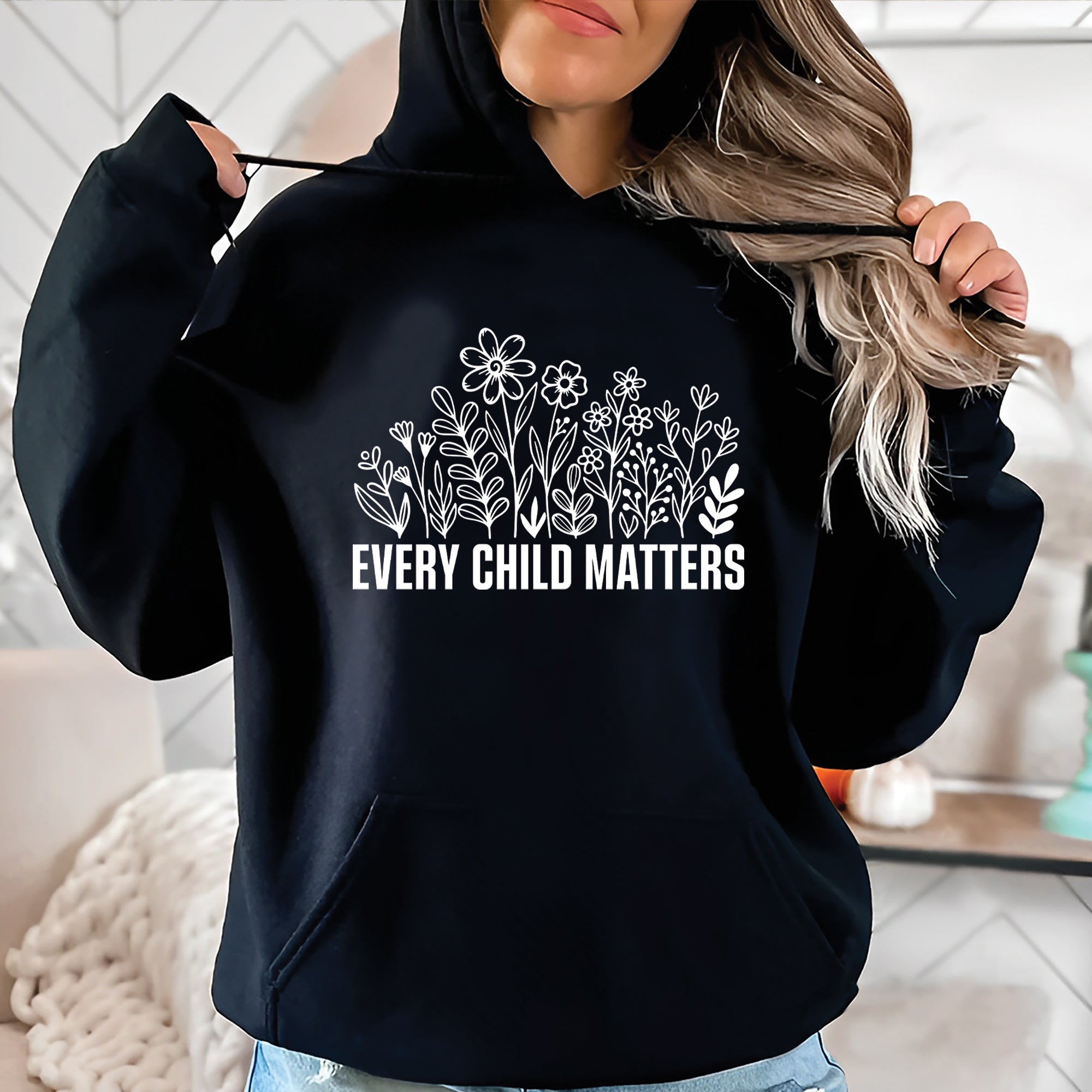 Every Child Matters – Blooming Hope Orange Shirt Day Native American Unisex T-shirt/Hoodie/Sweatshirt