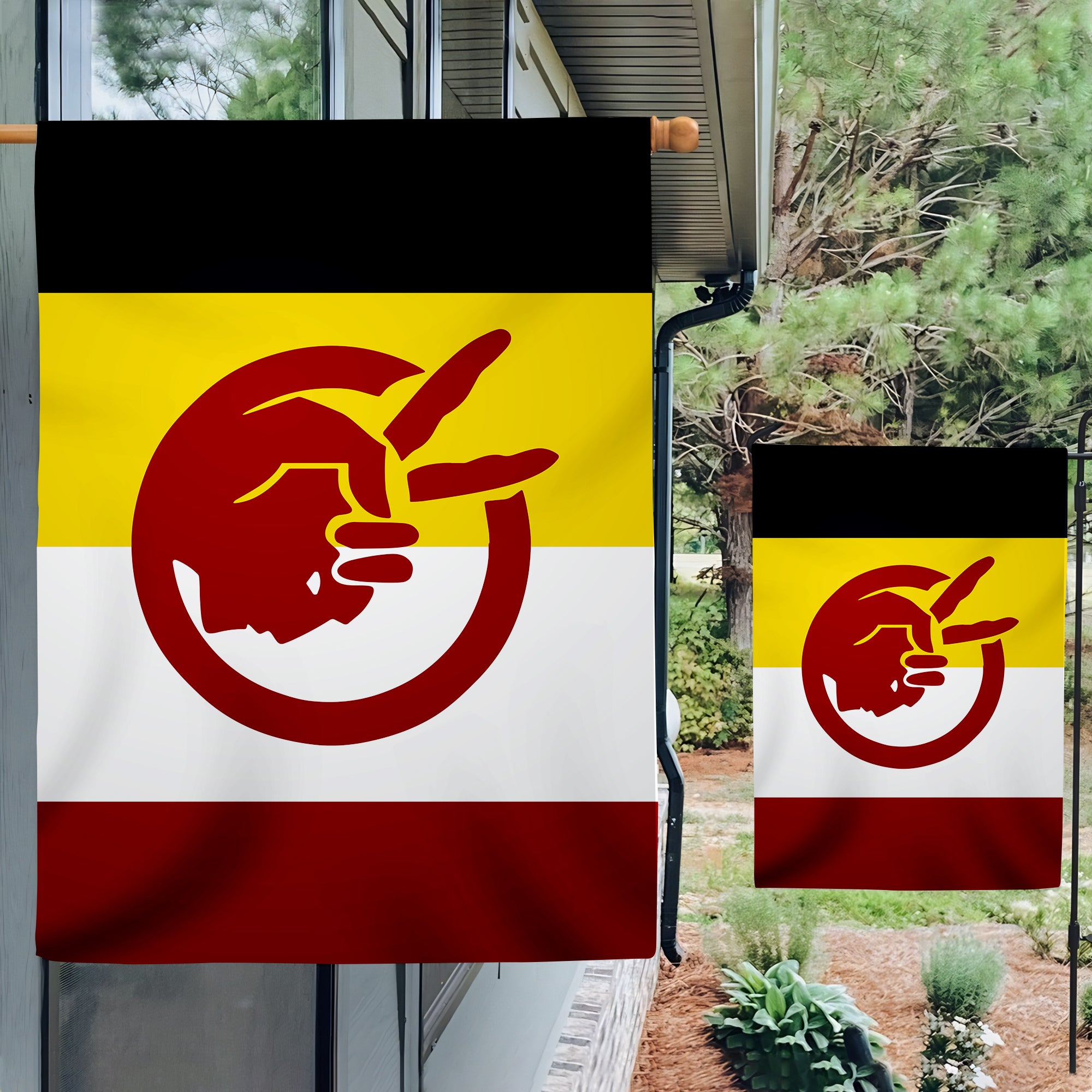 Native Unity Flag - Native American Flag Garden House Yard for Decor Outdoor