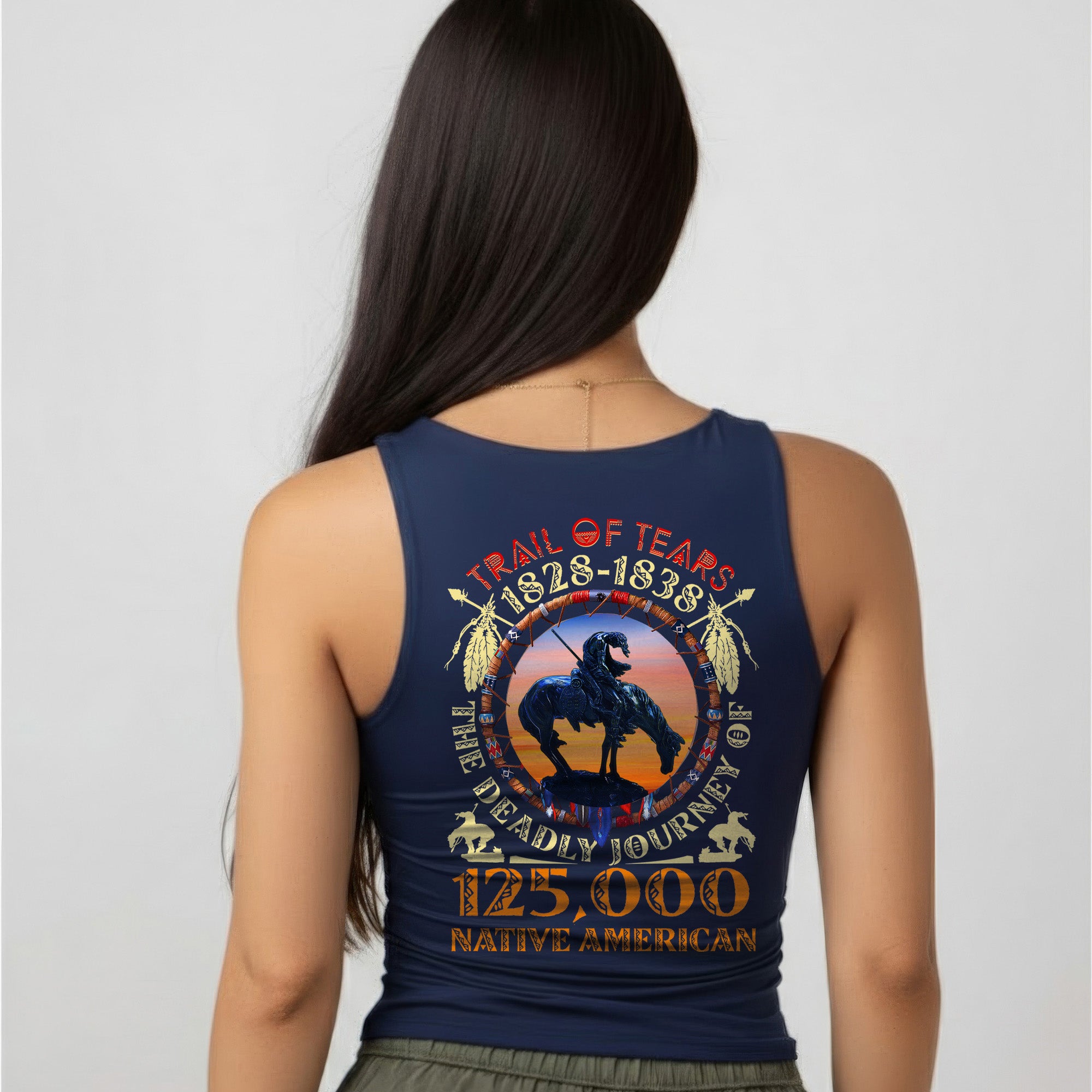 [Two Sides] Trail of Tears The Deadly Journey Unisex Tank Top/Long Sleeve/Hoodie Zip