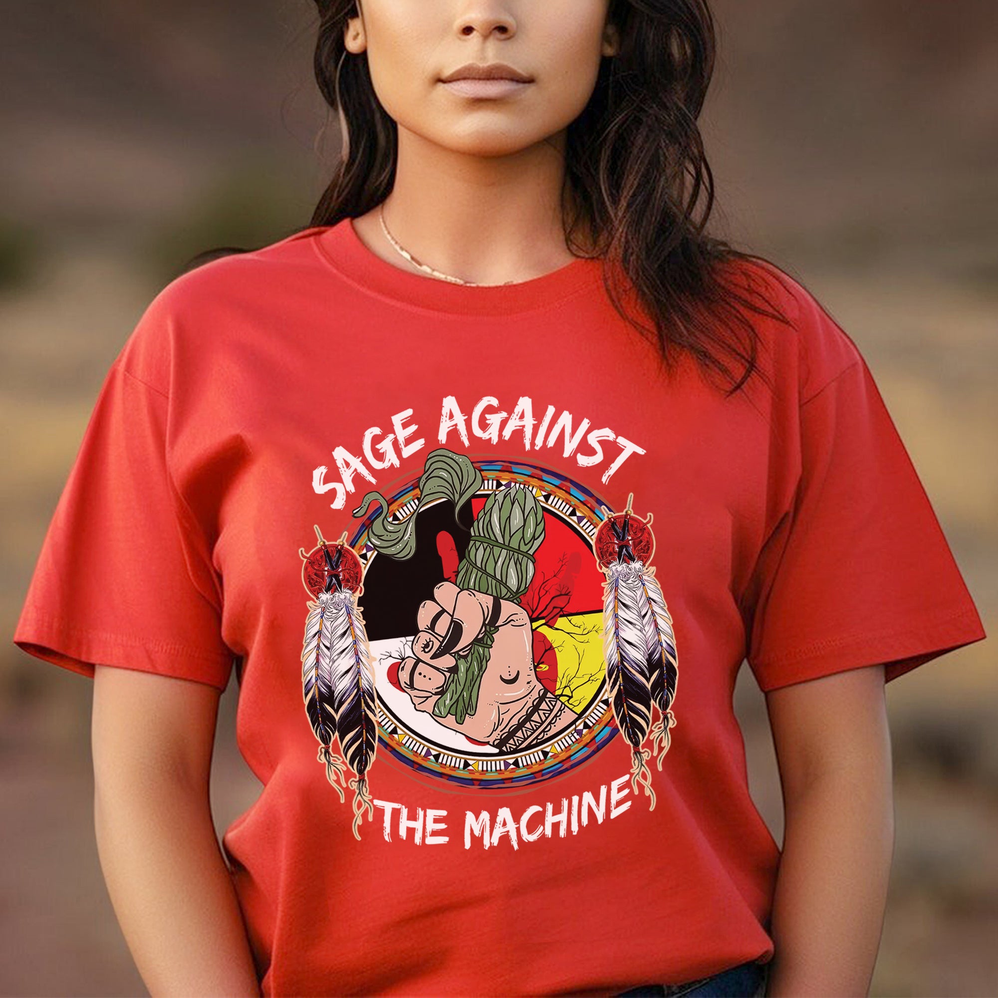 Sage Against The Machine Unisex T-Shirt/T-Shirt V-Neck/Hoodie/Sweatshirt