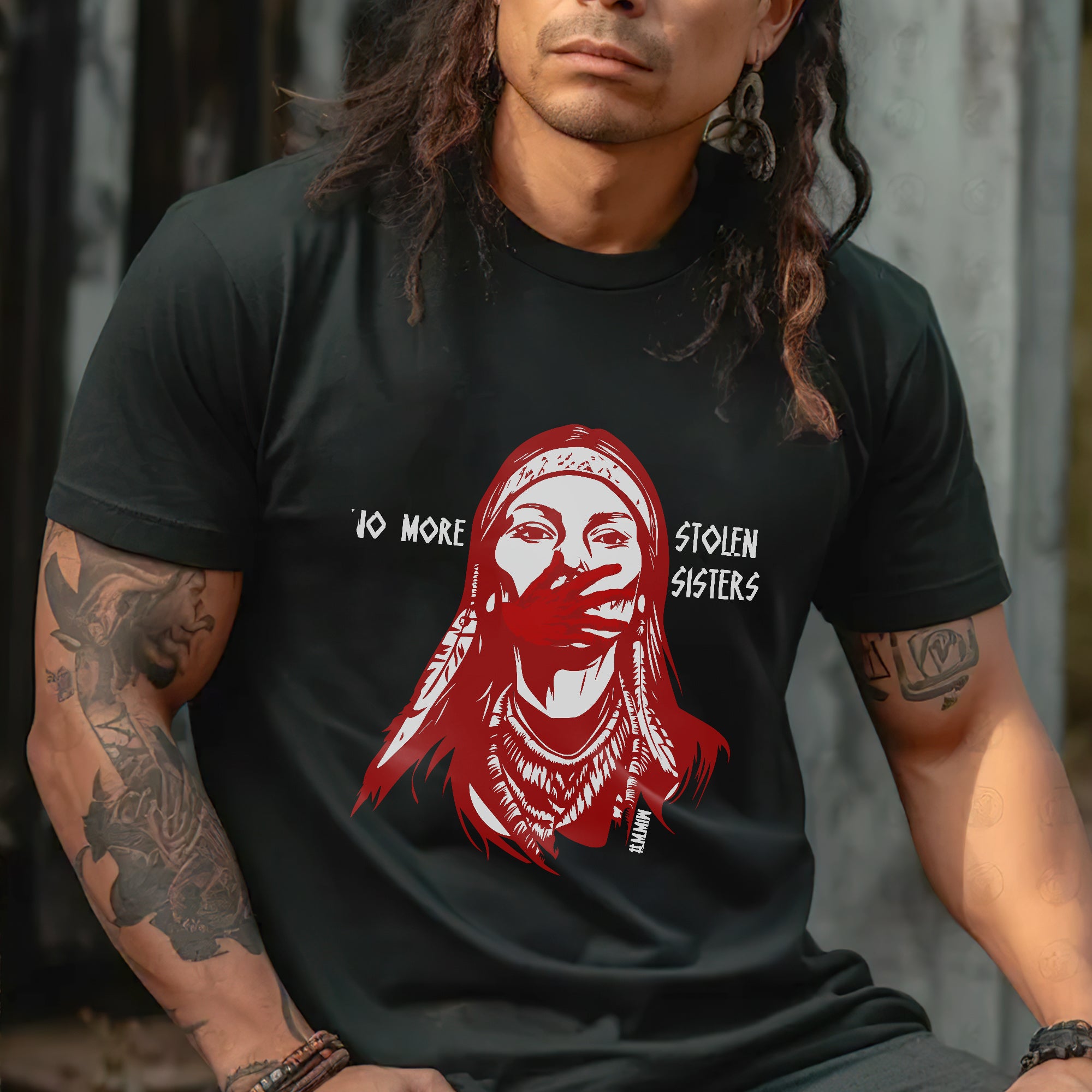 NO MORE STOLEN SISTERS - Unisex T-Shirt/T-Shirt V-Neck/Hoodie/Sweatshirt