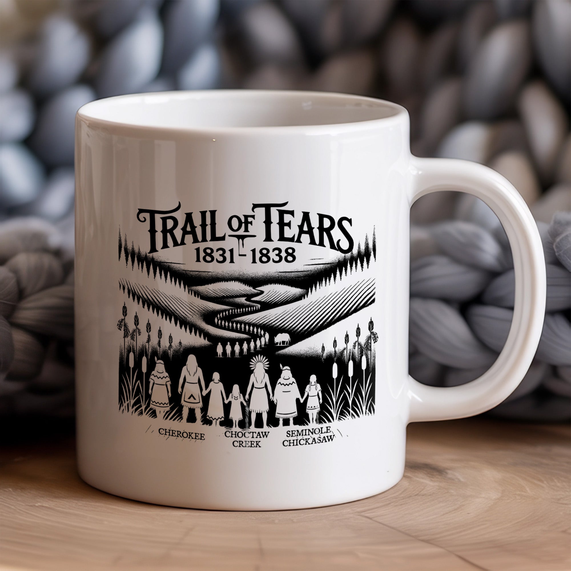 Legacy of the Trail of Tears Native American Heritage Mug