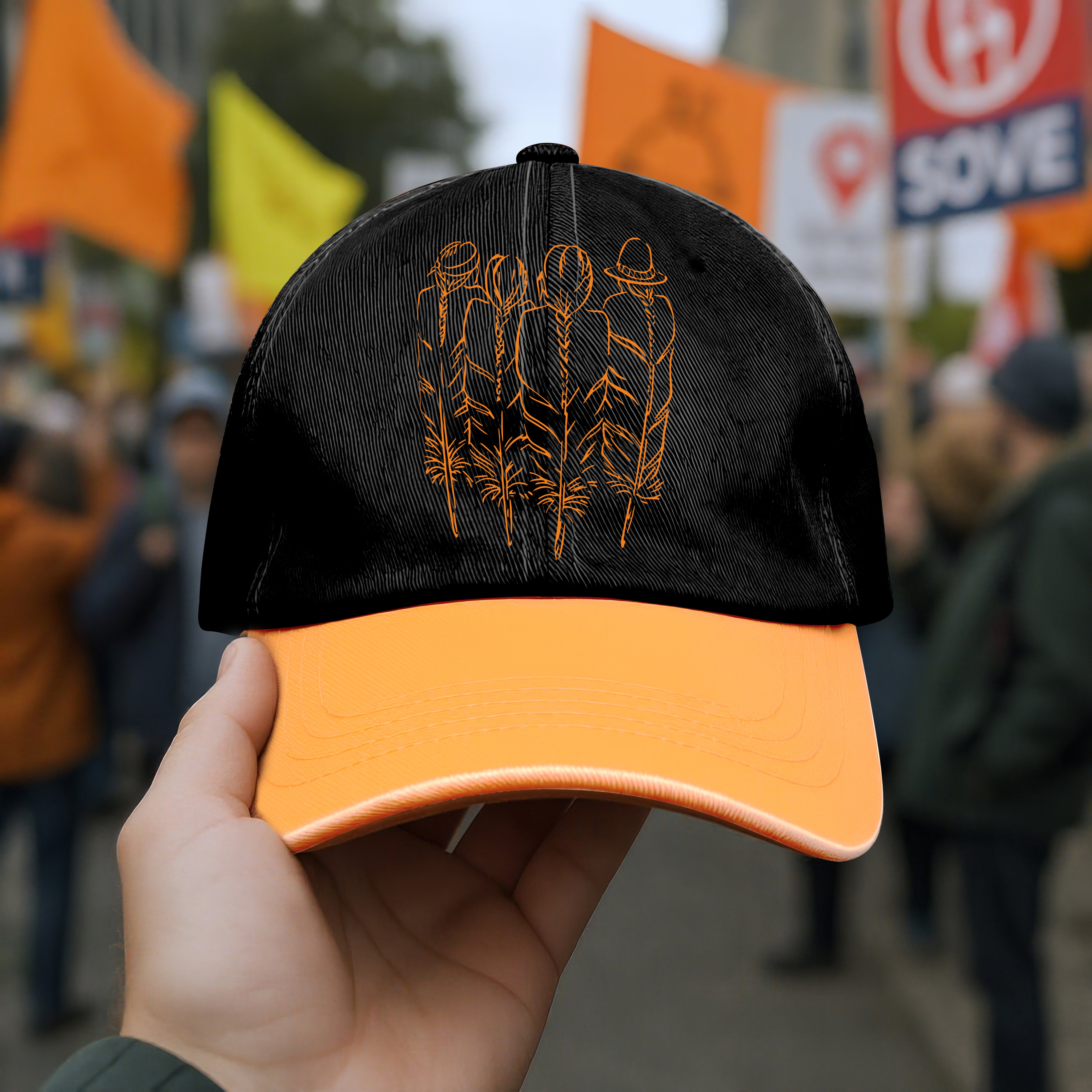 Every Child Matters Feather Cap For Orange Shirt Day