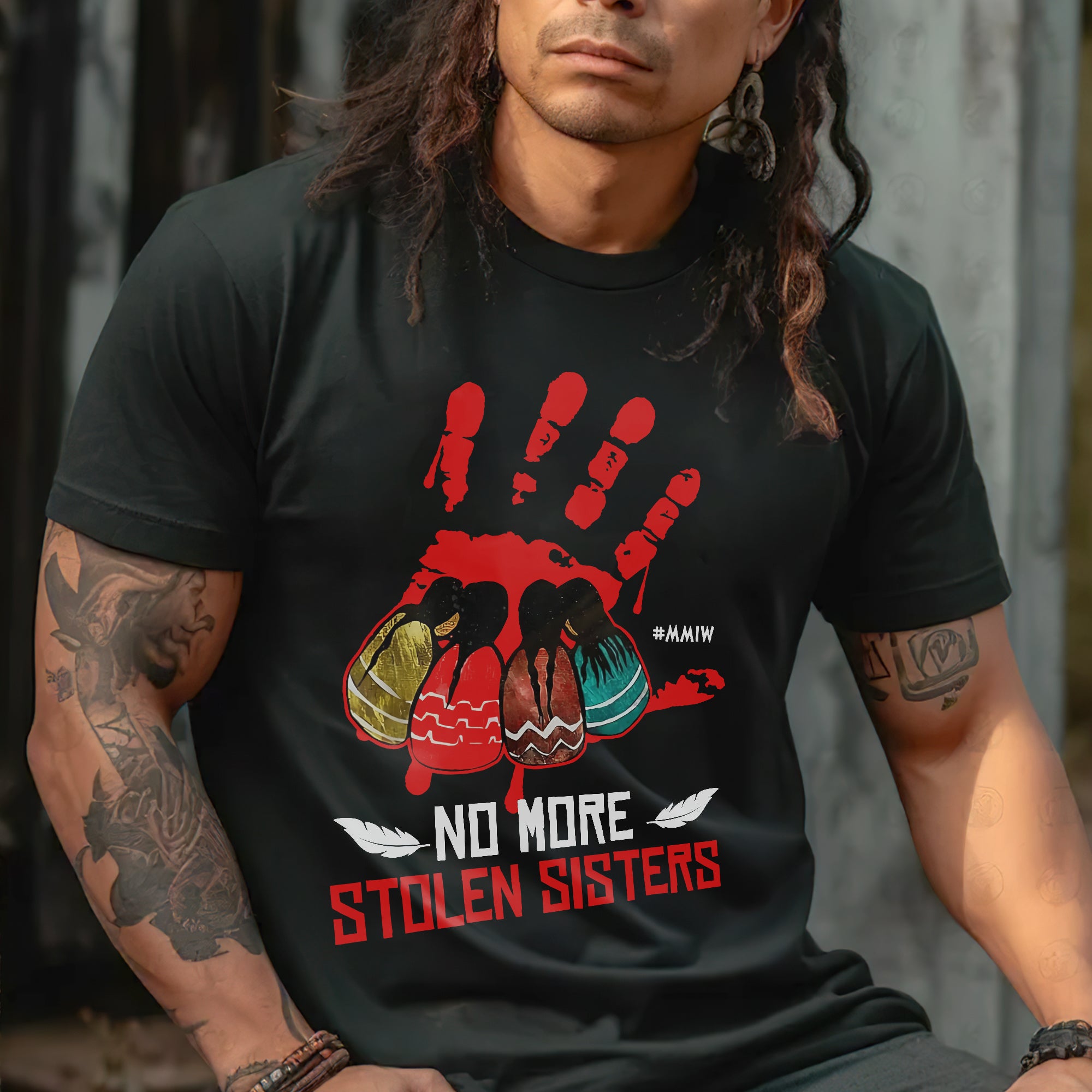 No More Stolen Sisters WC36 - Unisex T-Shirt/T-Shirt V-Neck/Hoodie/Sweatshirt