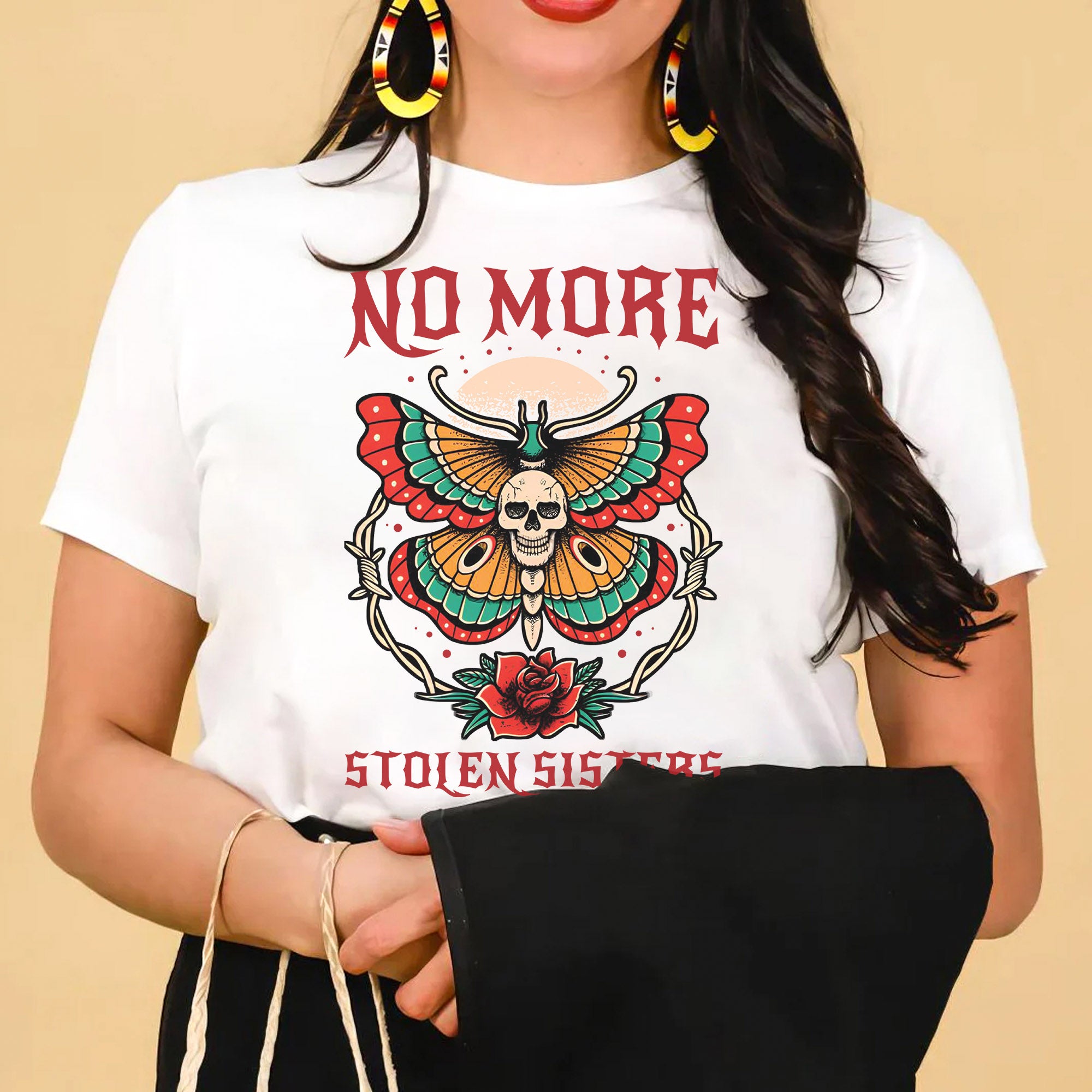 No More Stolen Sisters - Unisex T-Shirt/T-Shirt V-Neck/Hoodie/Sweatshirt