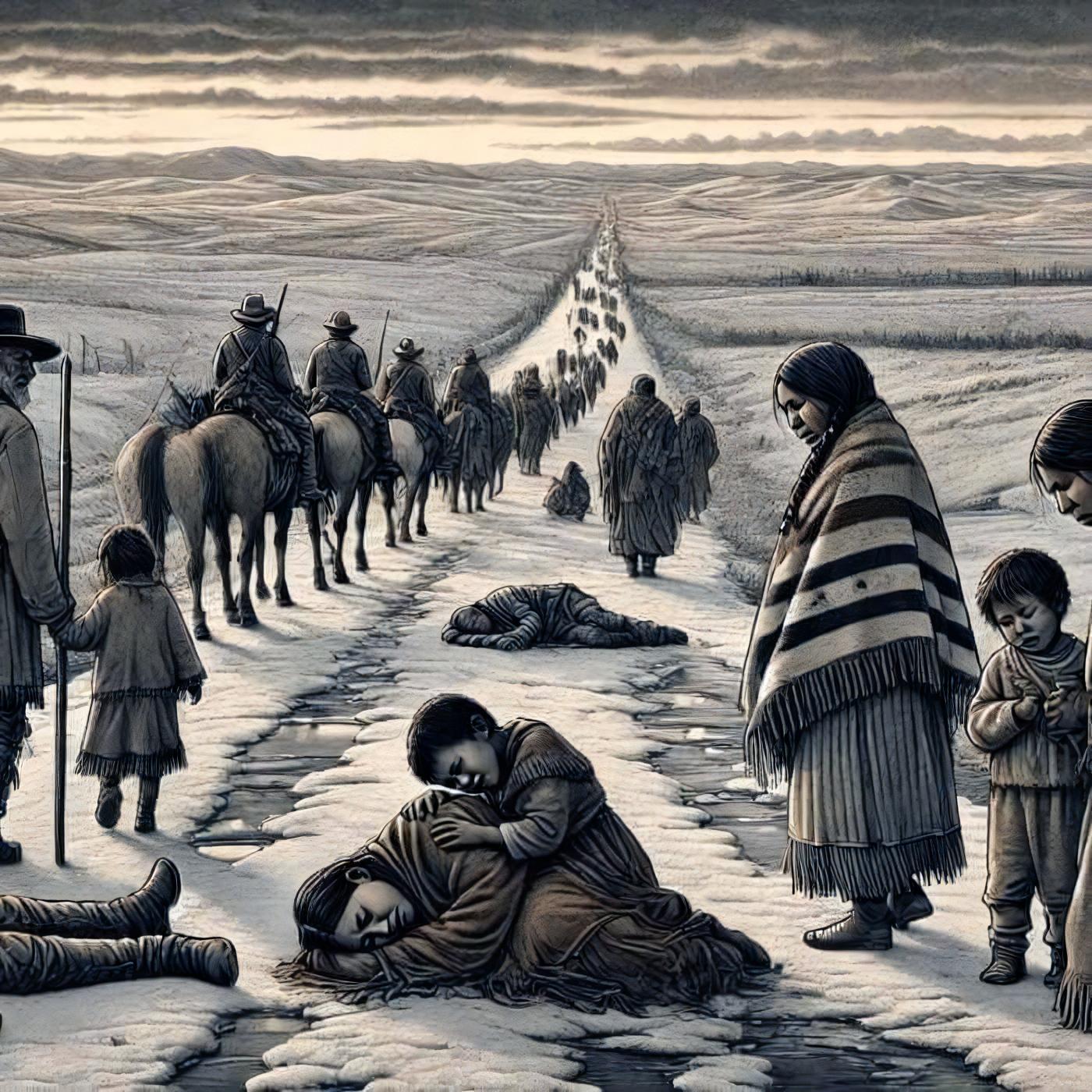 Trail Of Tears - Where Thousands Of Native Voices Were Silenced Forever Unisex T-Shirt/Hoodie/Sweatshirt