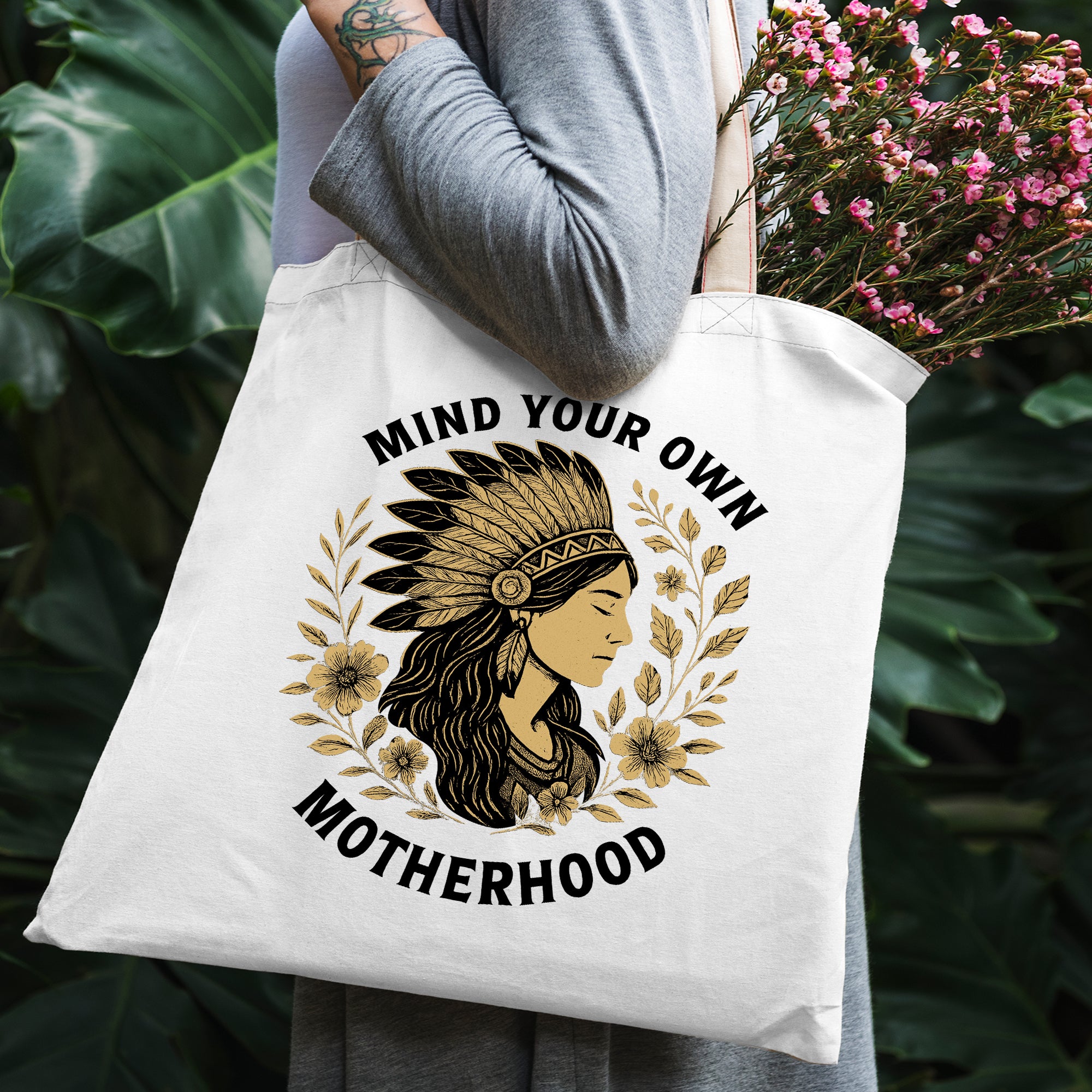 Mind Your Own Motherhood - Tote Bag Style 2