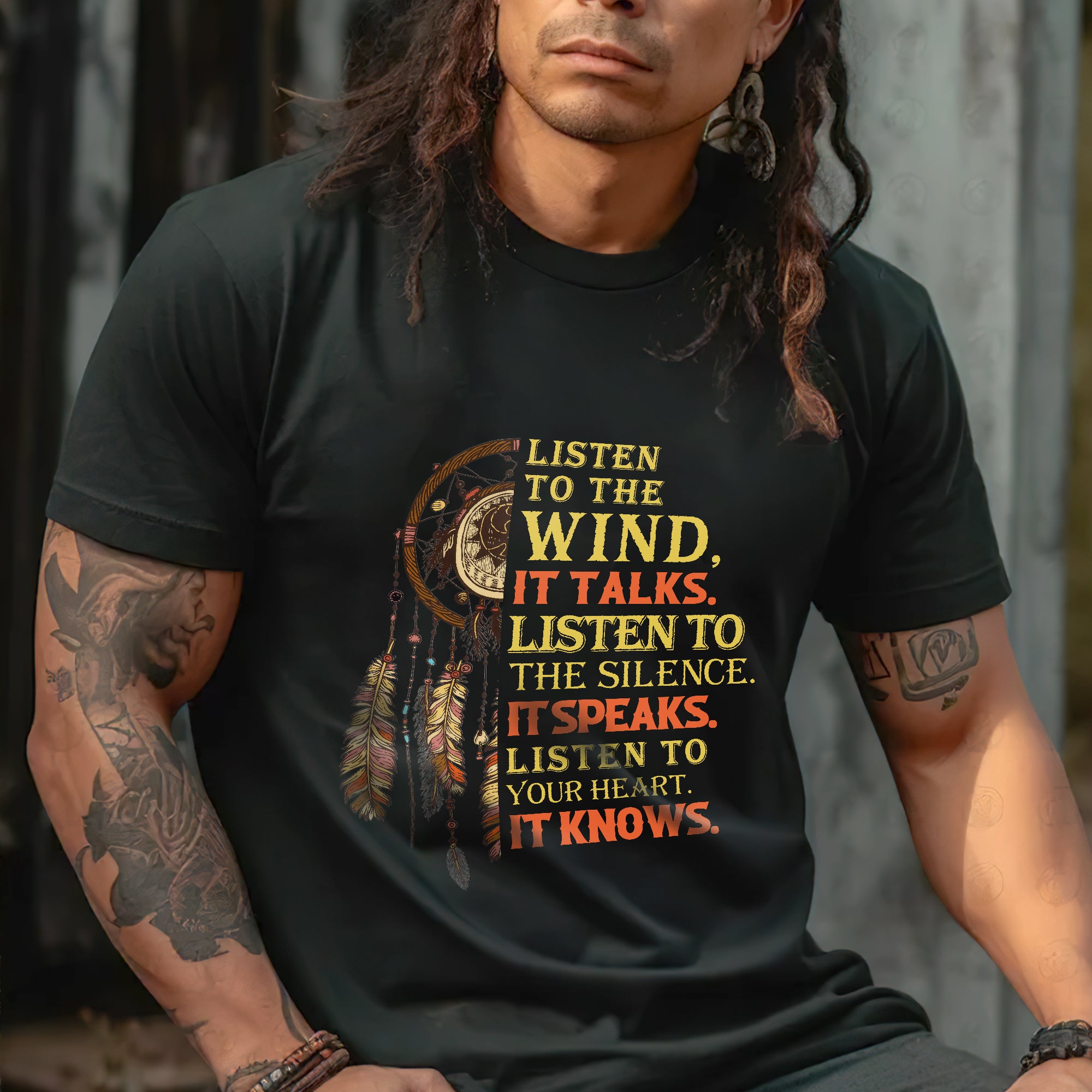 Whispers of Wind and Heart – Unisex T-Shirt/T-Shirt V-Neck/Hoodie/Sweatshirt