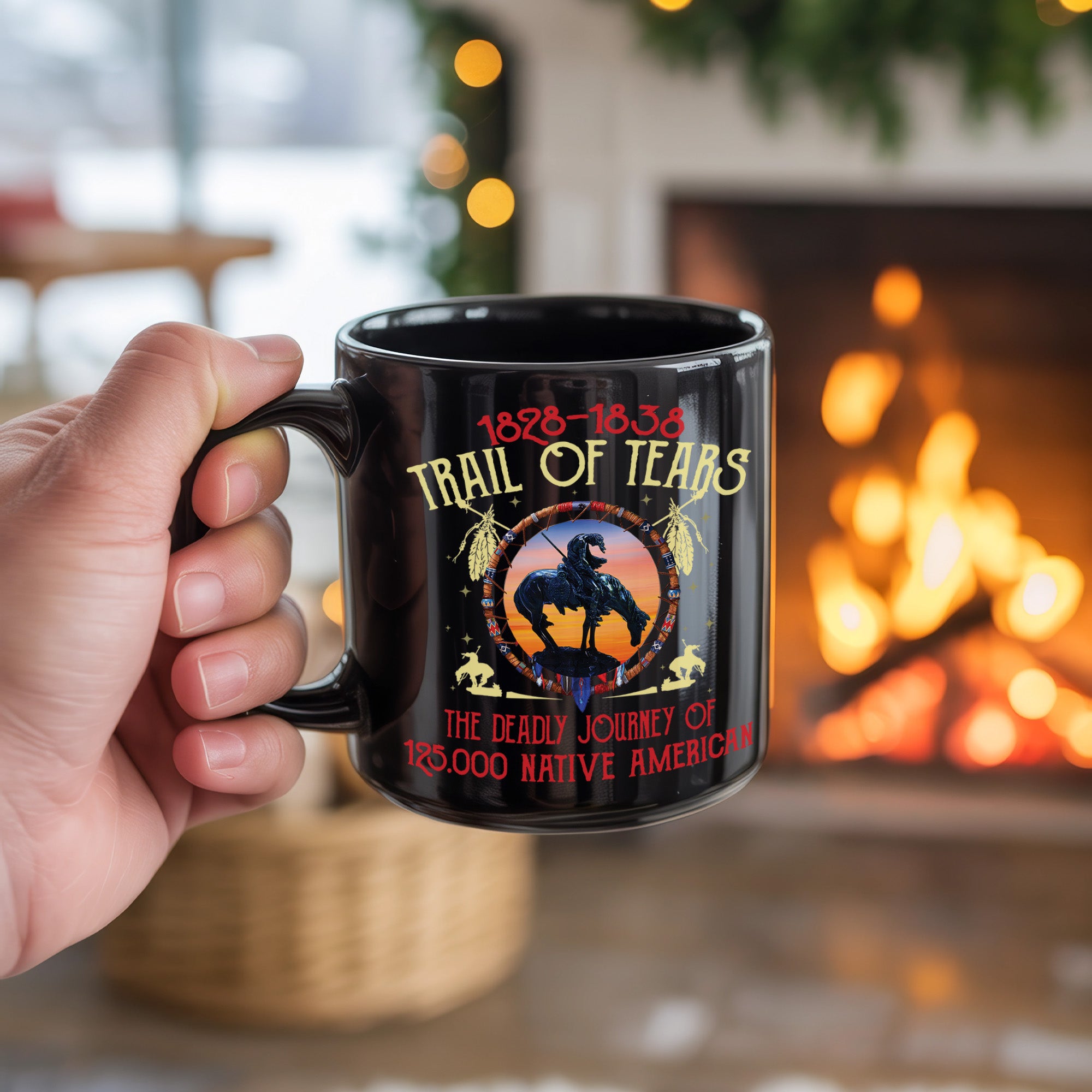 Trail of Tears Commemorative Historic Native American Heritage Coffee Mug