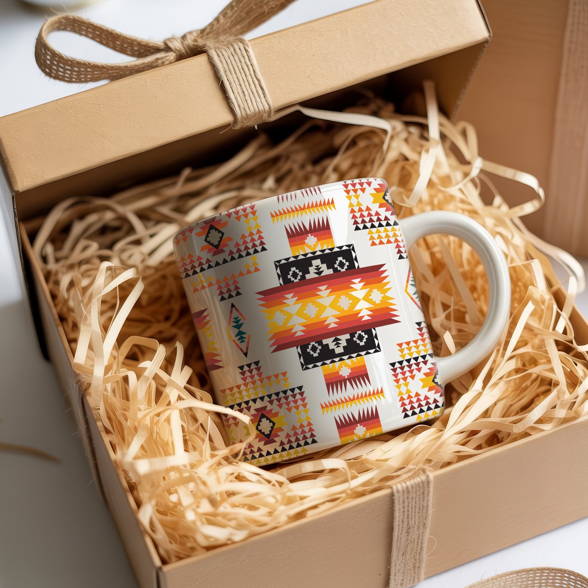 Aztec Tribal Native American Heritage Mug