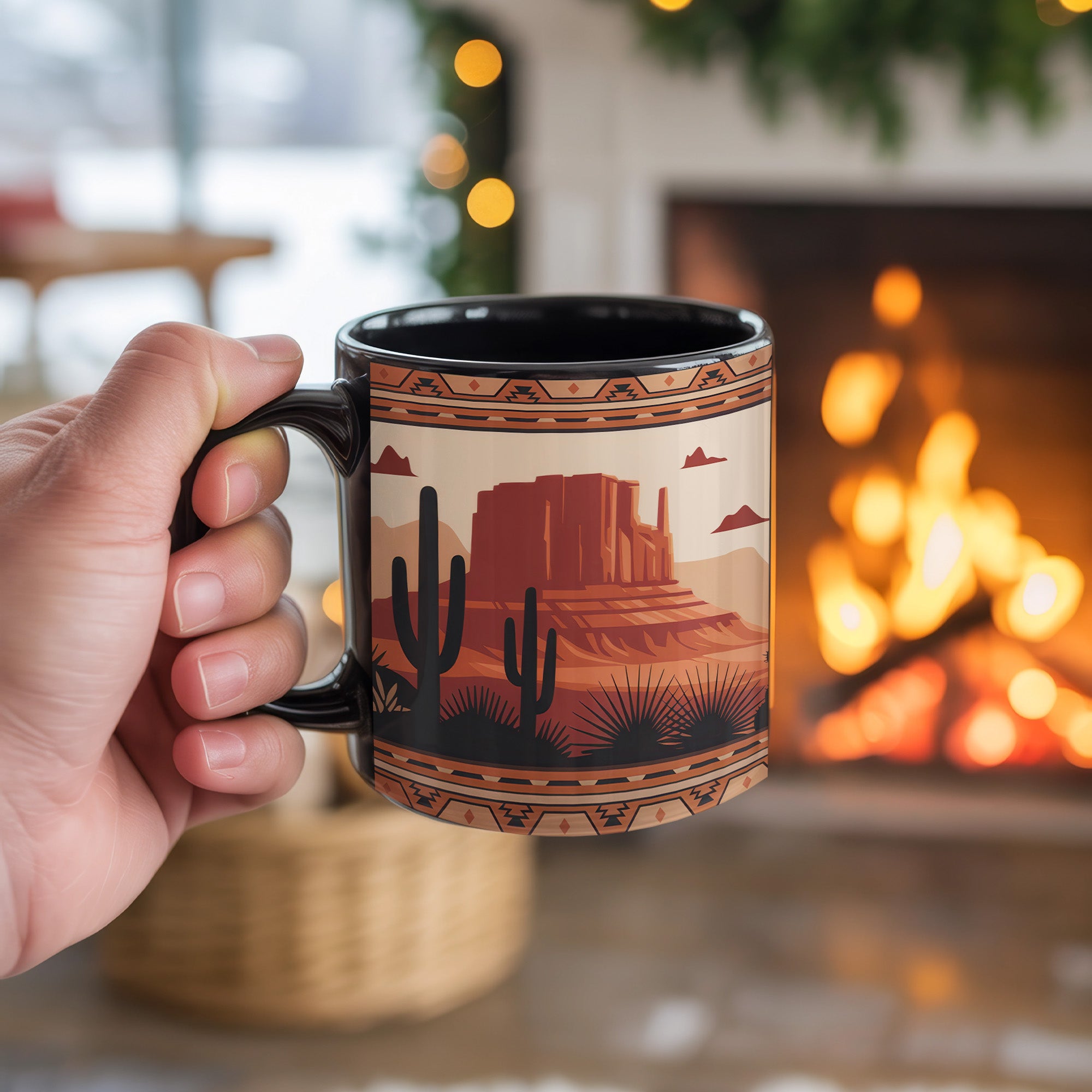 Homelands of the Red Rock Native American Heritage Coffee Mug
