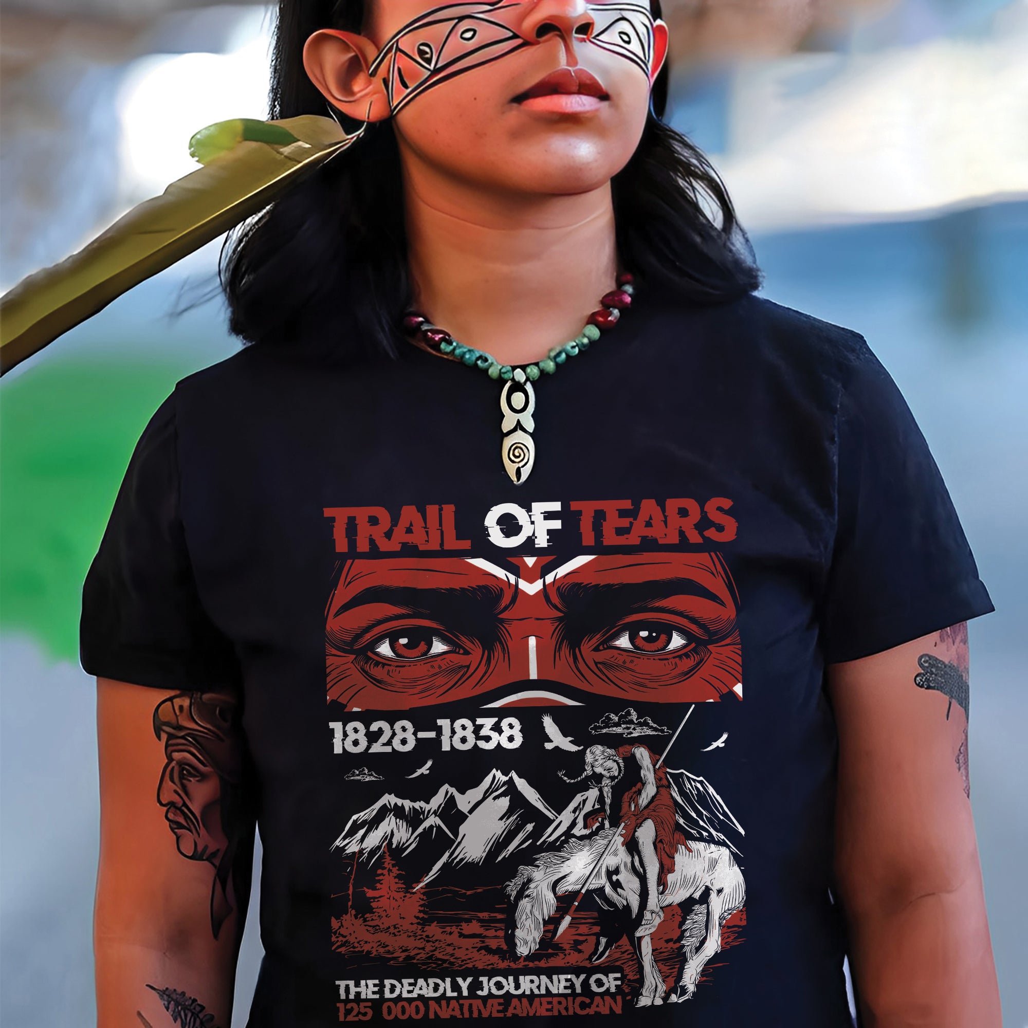 Trail of Tears The Deadly Journey 1928 - 1938 Unisex T-Shirt/T-Shirt V-Neck/Hoodie/Sweatshirt