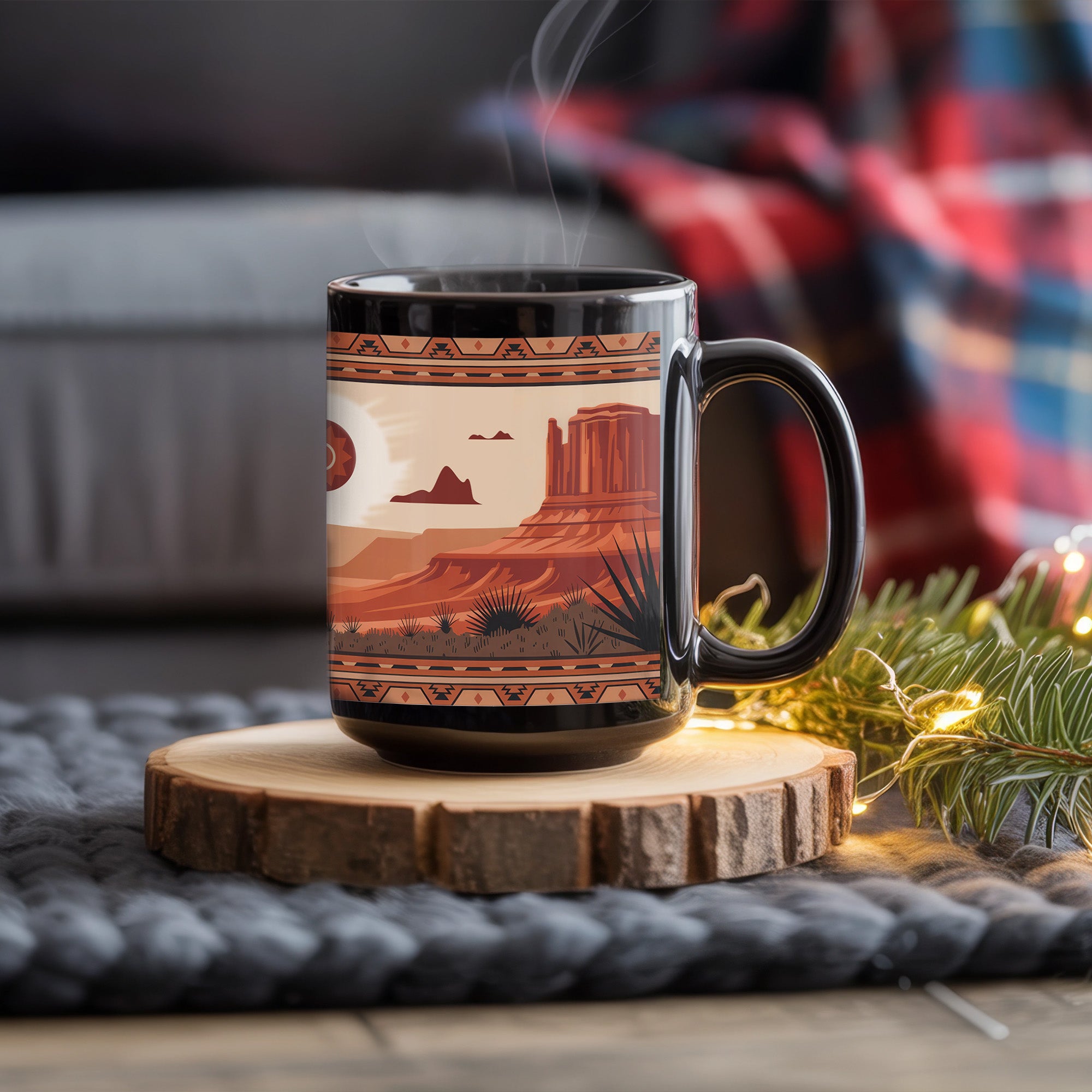 Homelands of the Red Rock Native American Heritage Coffee Mug