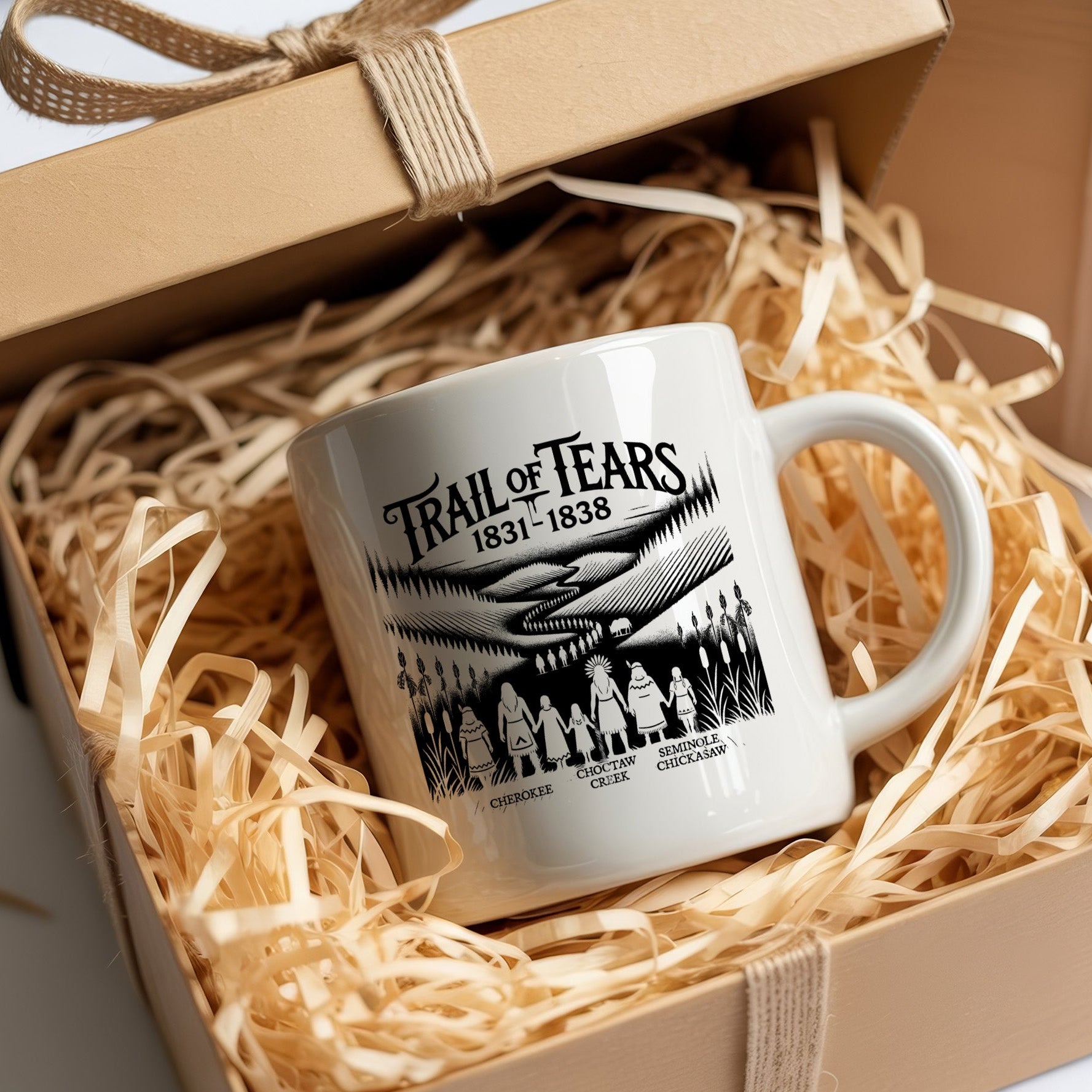 Legacy of the Trail of Tears Native American Heritage Mug