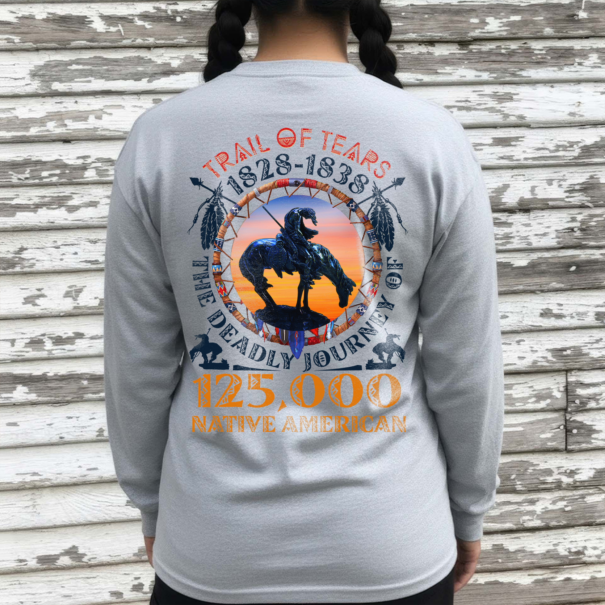 [Two Sides] Trail of Tears The Deadly Journey Unisex Tank Top/Long Sleeve/Hoodie Zip