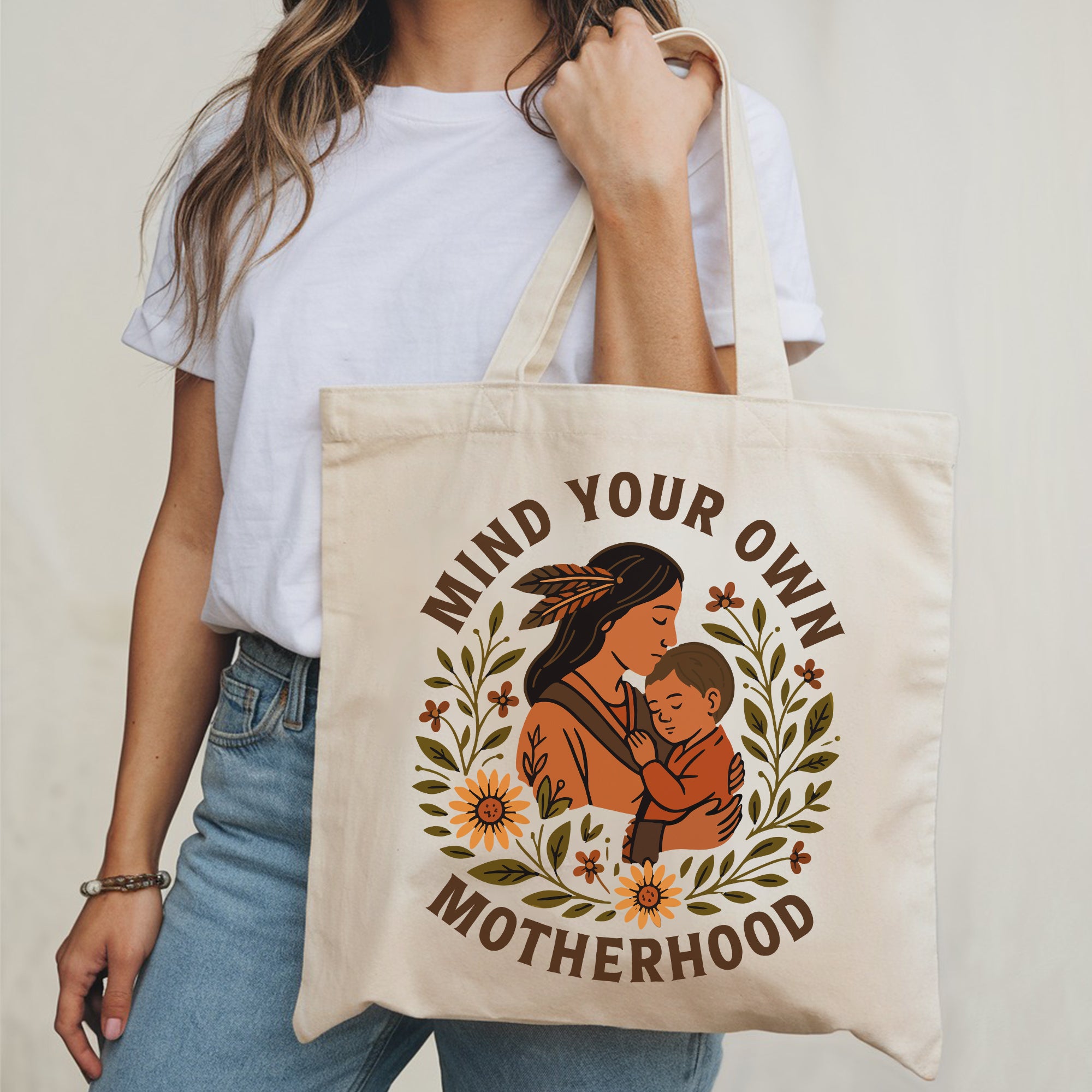 Mind Your Own Motherhood - Tote Bag Style 6