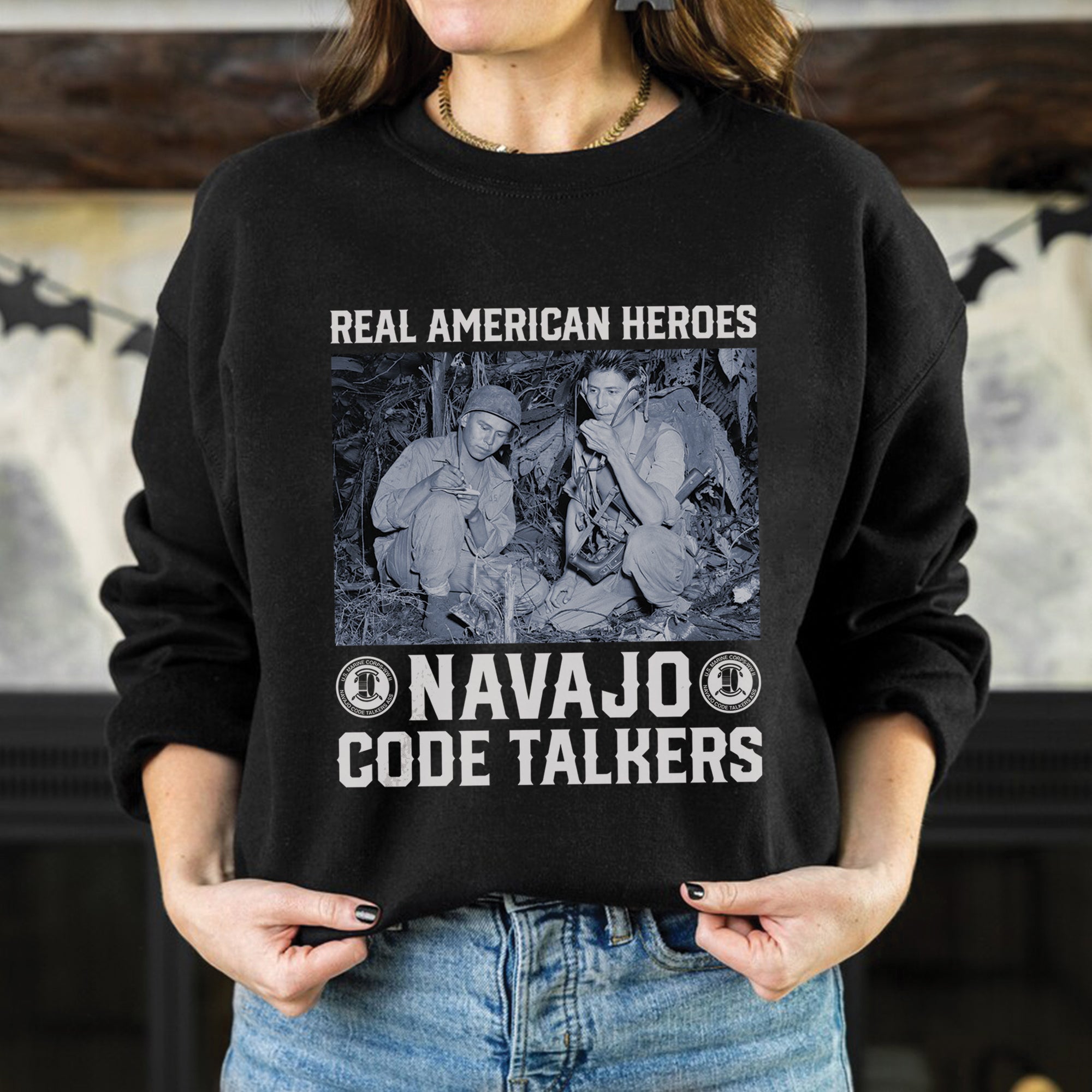 Real American Heroes – Navajo Code Talkers Unisex T-Shirt/T-Shirt V-Neck/Hoodie/Sweatshirt