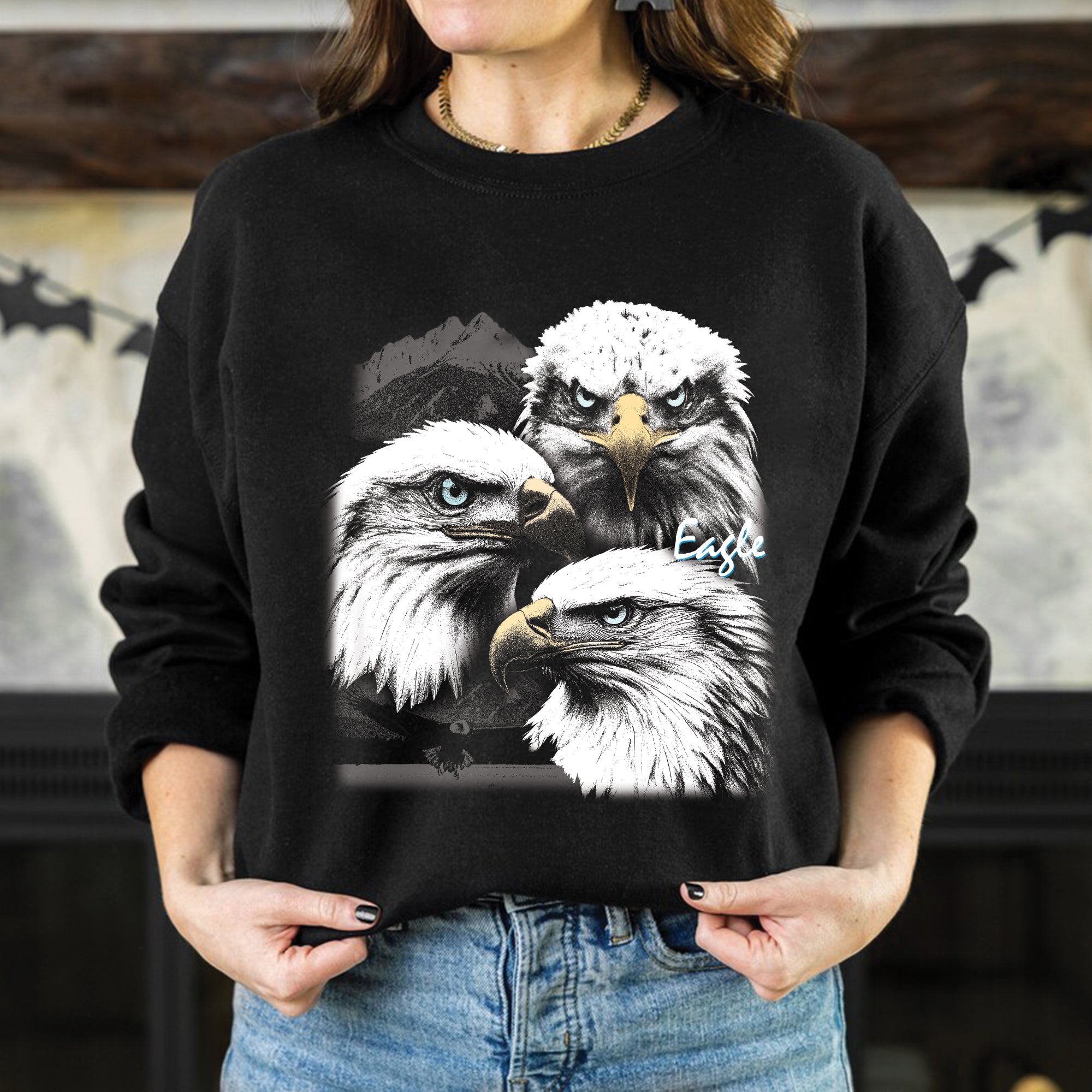 Sacred Eagle Spirit Native American Indigenous Culture Unisex T-Shirt/T-Shirt V-Neck/Hoodie/Sweatshirt