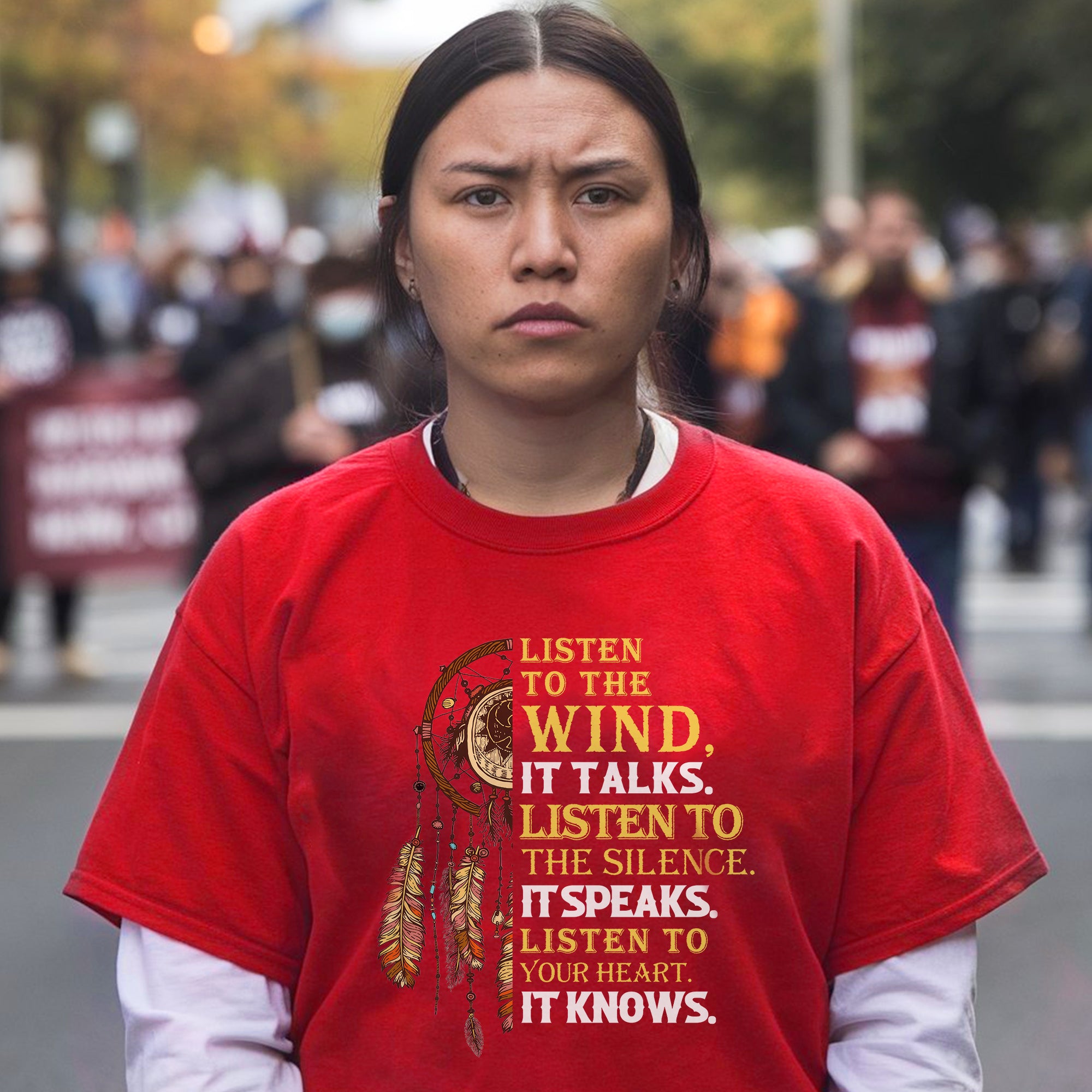 Whispers of Wind and Heart – Unisex T-Shirt/T-Shirt V-Neck/Hoodie/Sweatshirt