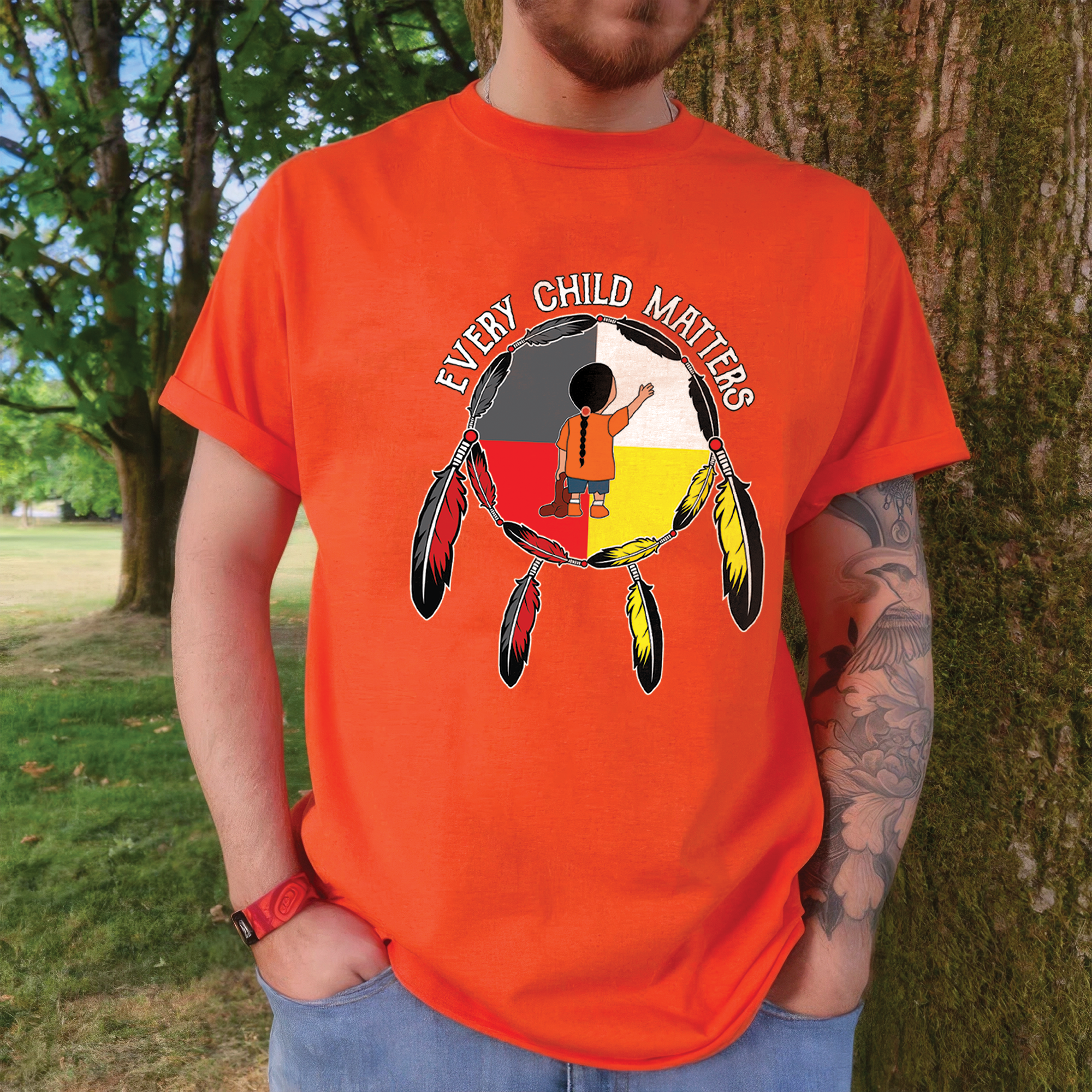 A Symbol of Hope and Unity Empowering Indigenous Communities Unisex T-Shirt/Hoodie/Sweatshirt 146