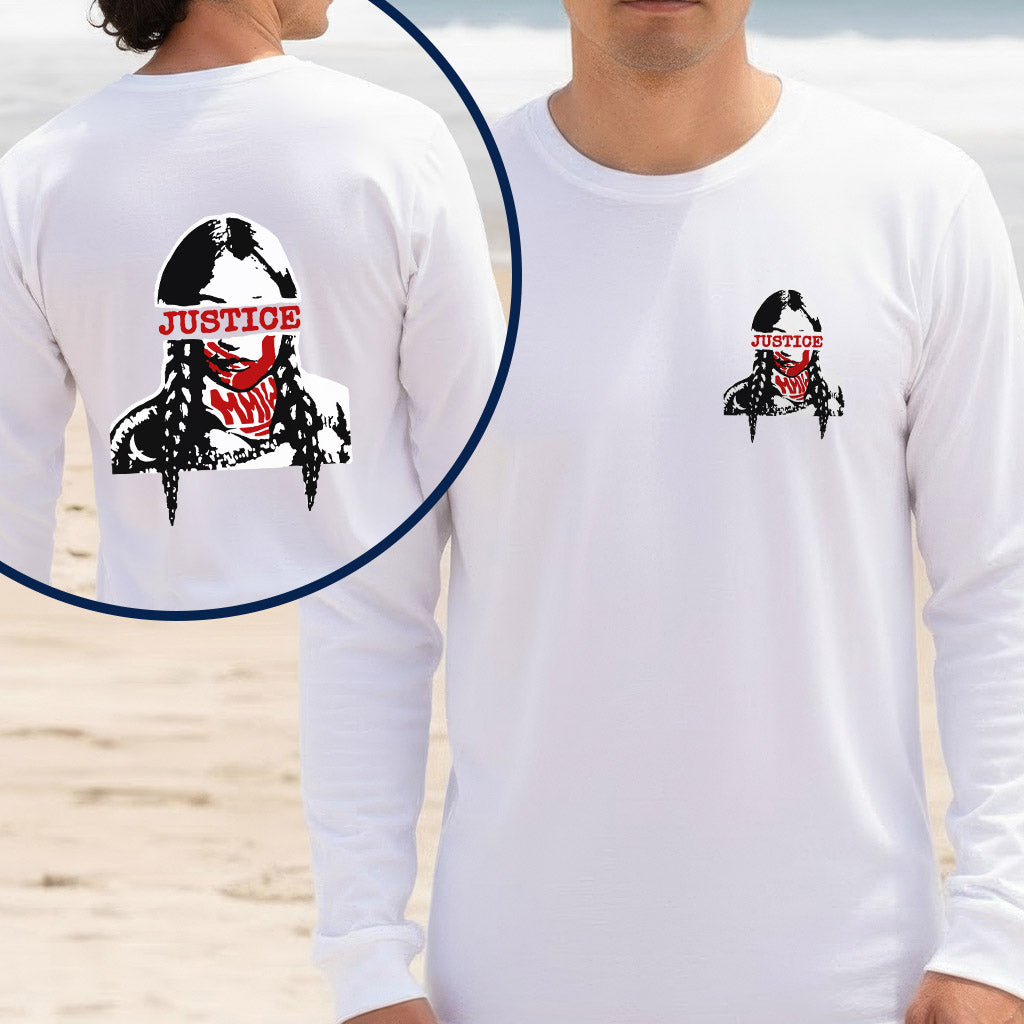 [Two Sides] Justice for MMIW Indigenous Voice Unisex Tank Top/Long Sleeve/Hoodie Zip