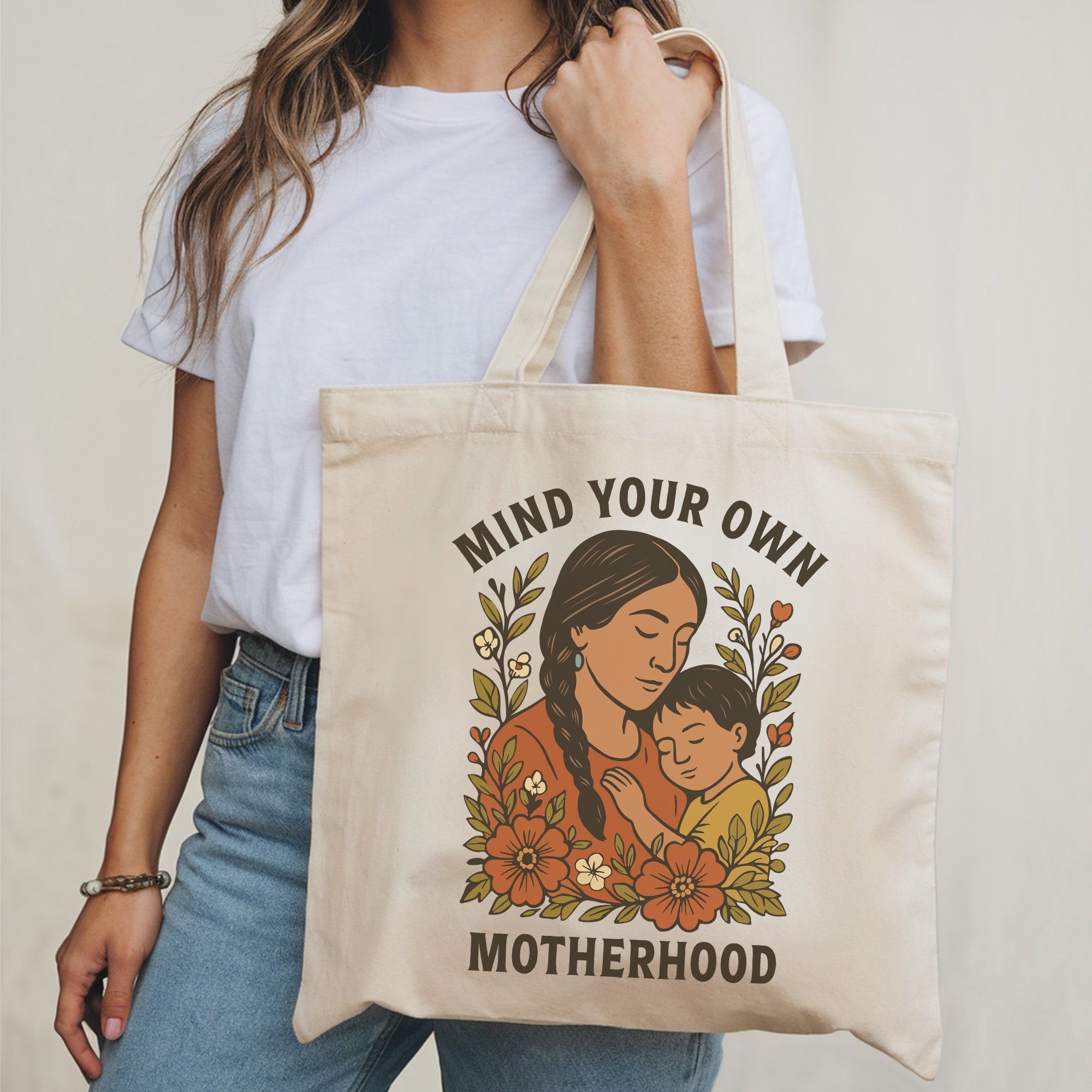 Mind Your Own Motherhood - Tote Bag Style 3